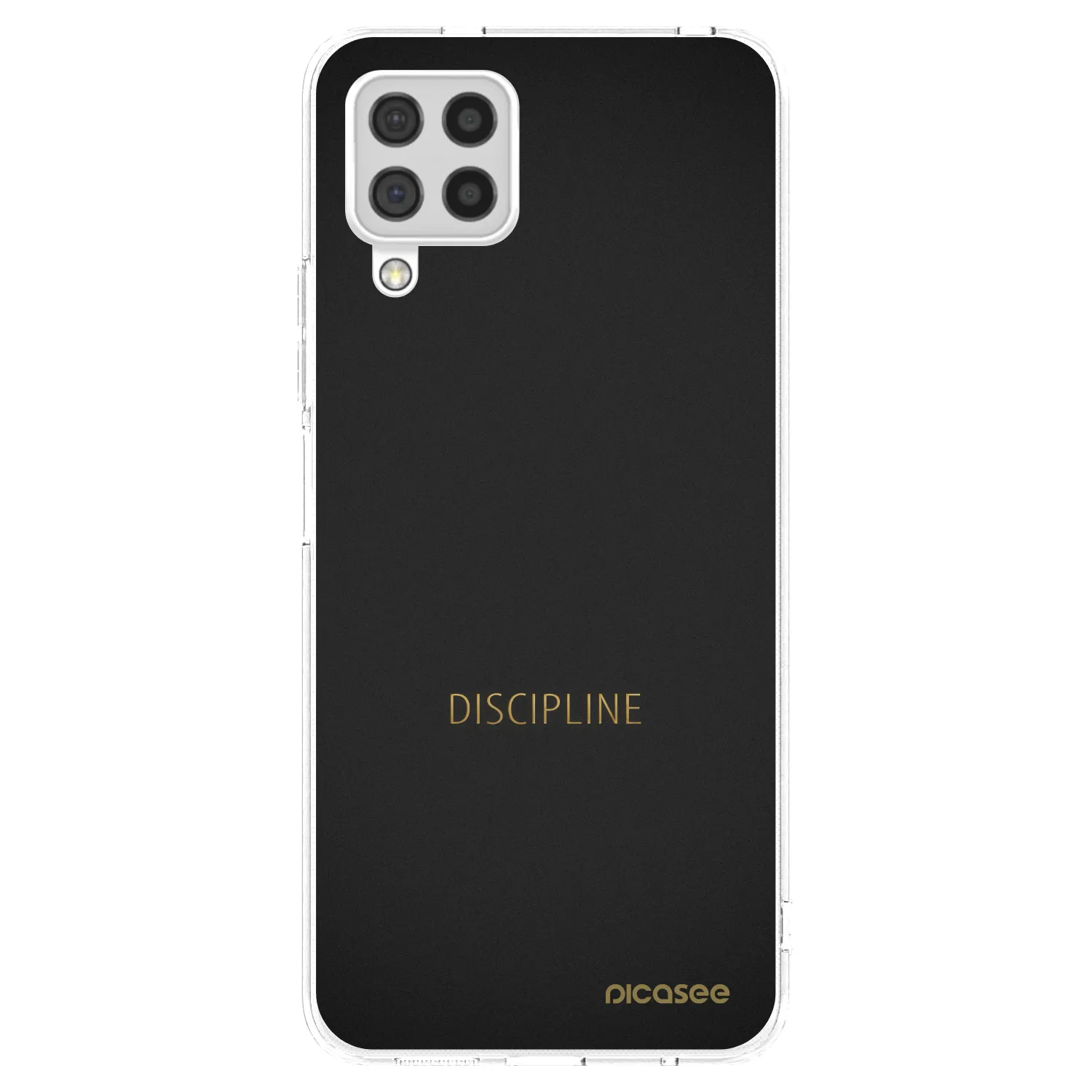 Picasee silikonski prozorni ovitek za Samsung Galaxy A22 A225F 4G - Discipline