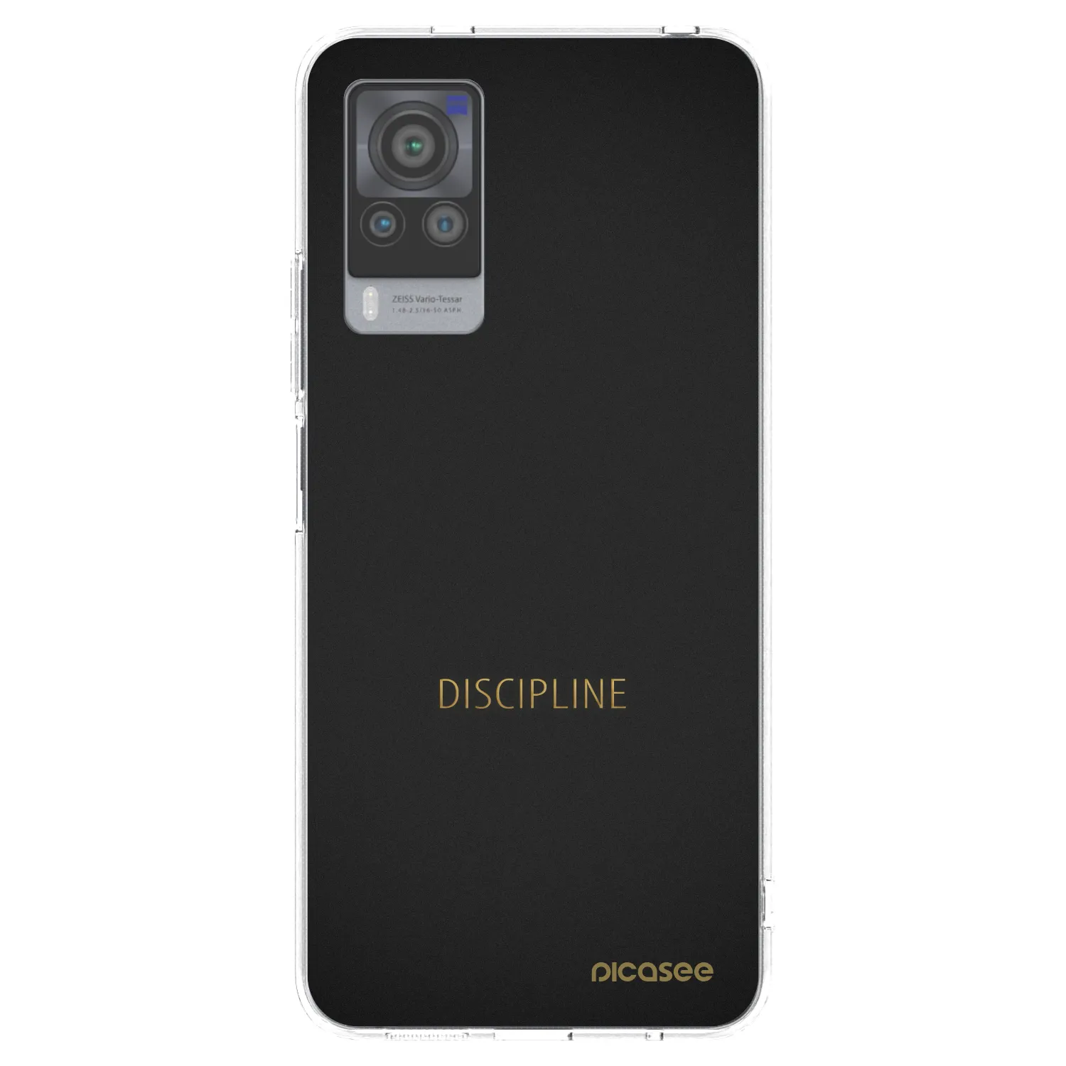 Picasee silikonski prozorni ovitek za Vivo X60 Pro 5G - Discipline