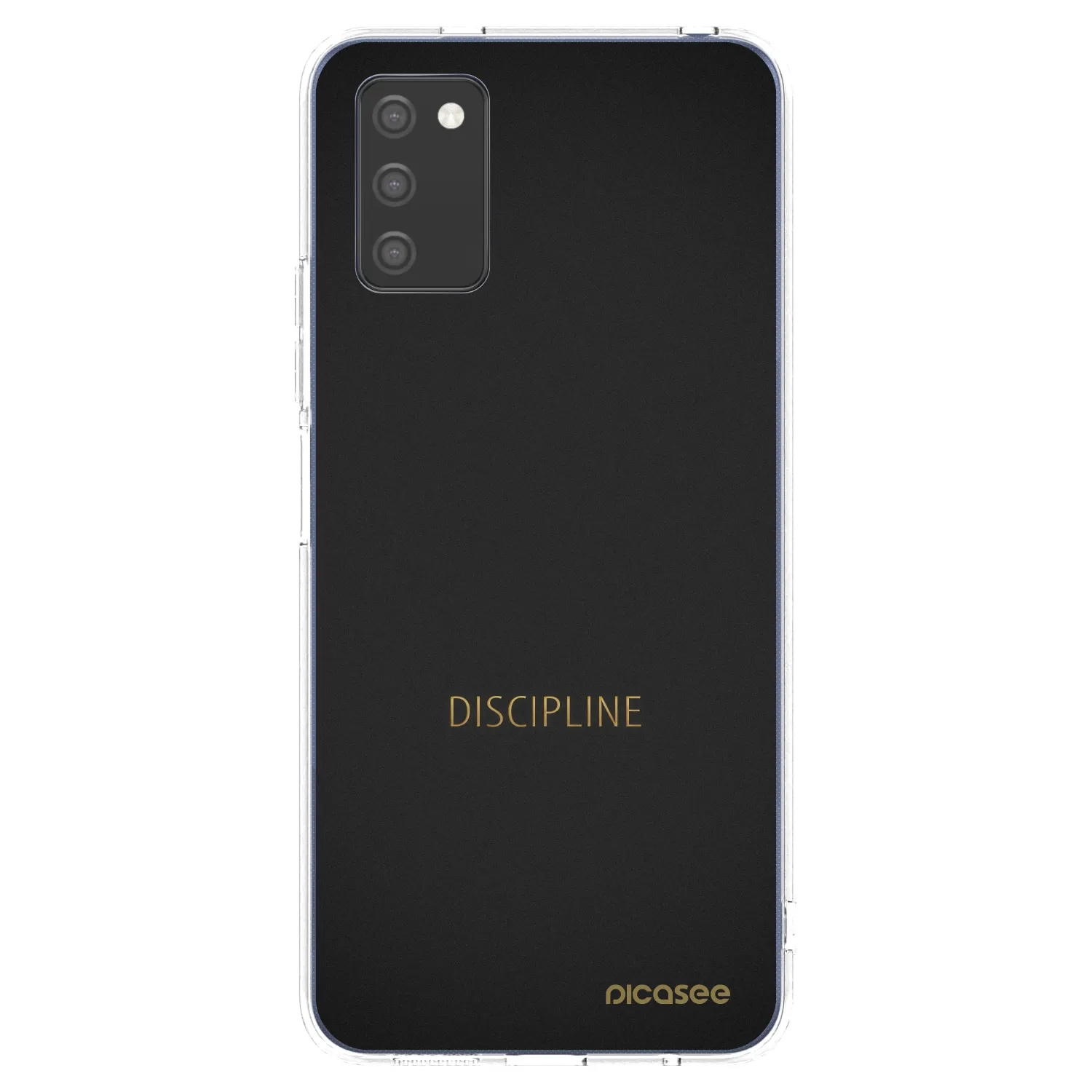 Picasee silikonski prozorni ovitek za Samsung Galaxy A03s A037G - Discipline