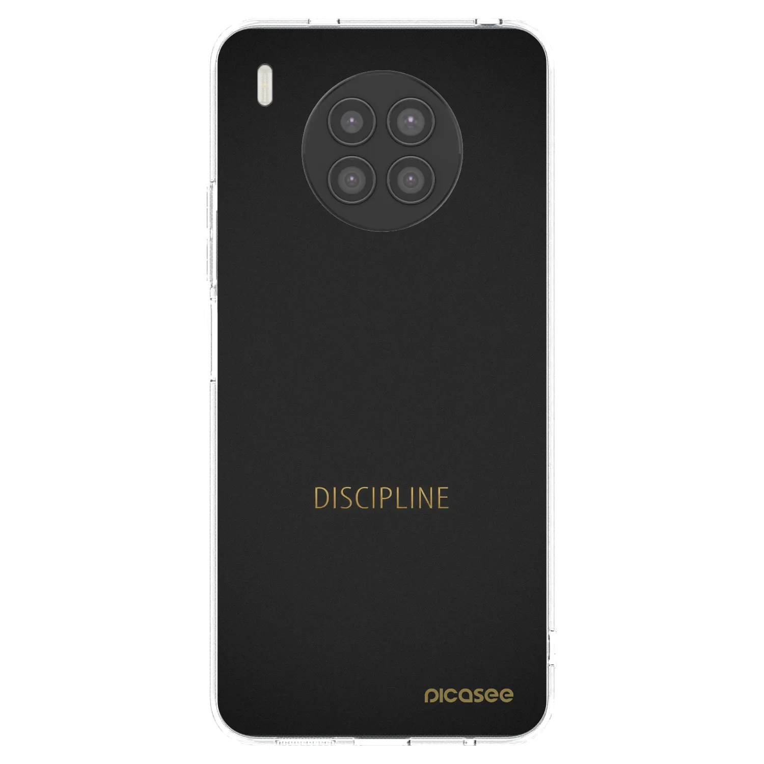 Picasee silikonski prozorni ovitek za Huawei Nova 8i - Discipline