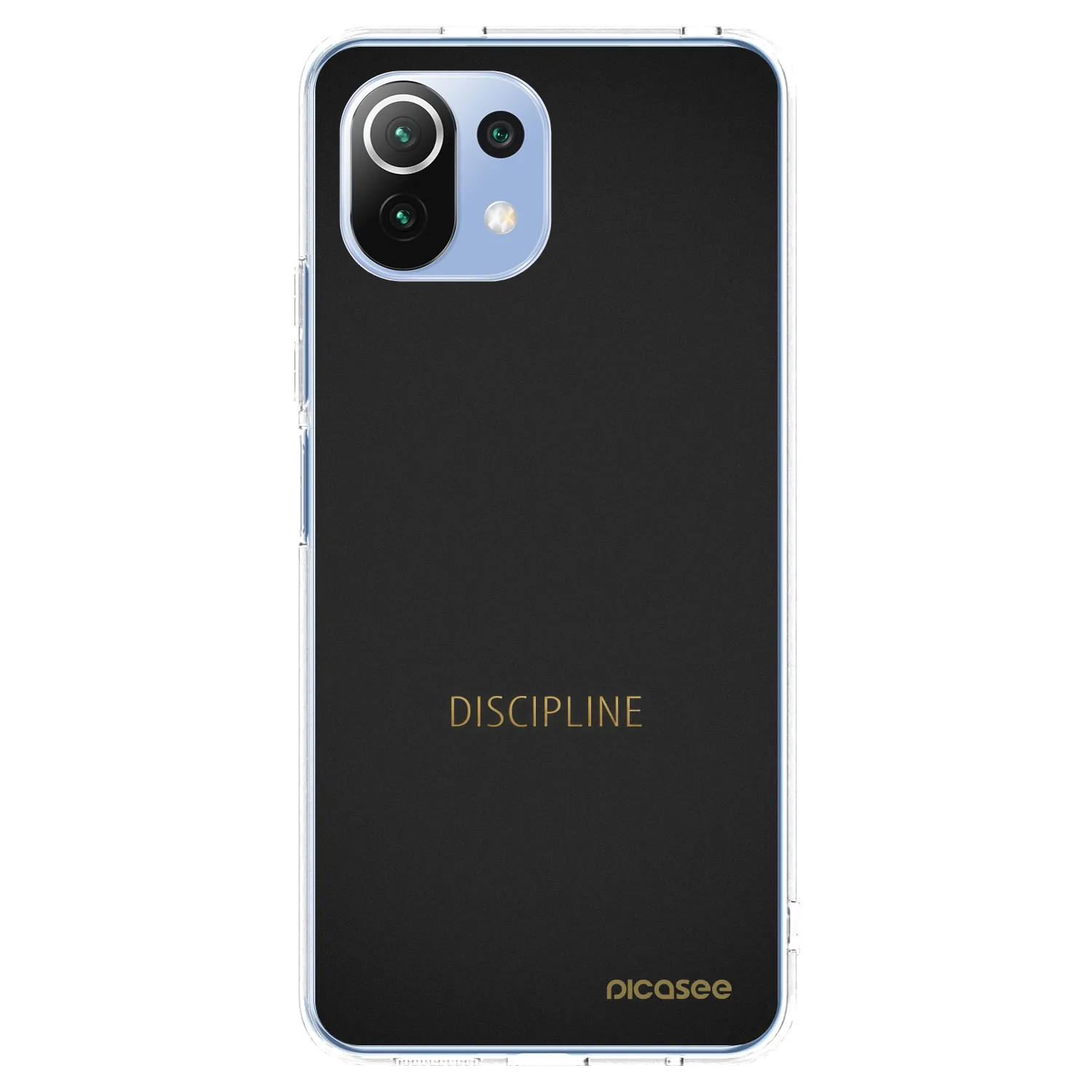 Picasee silikonski prozorni ovitek za Xiaomi 11 Lite 5G NE - Discipline