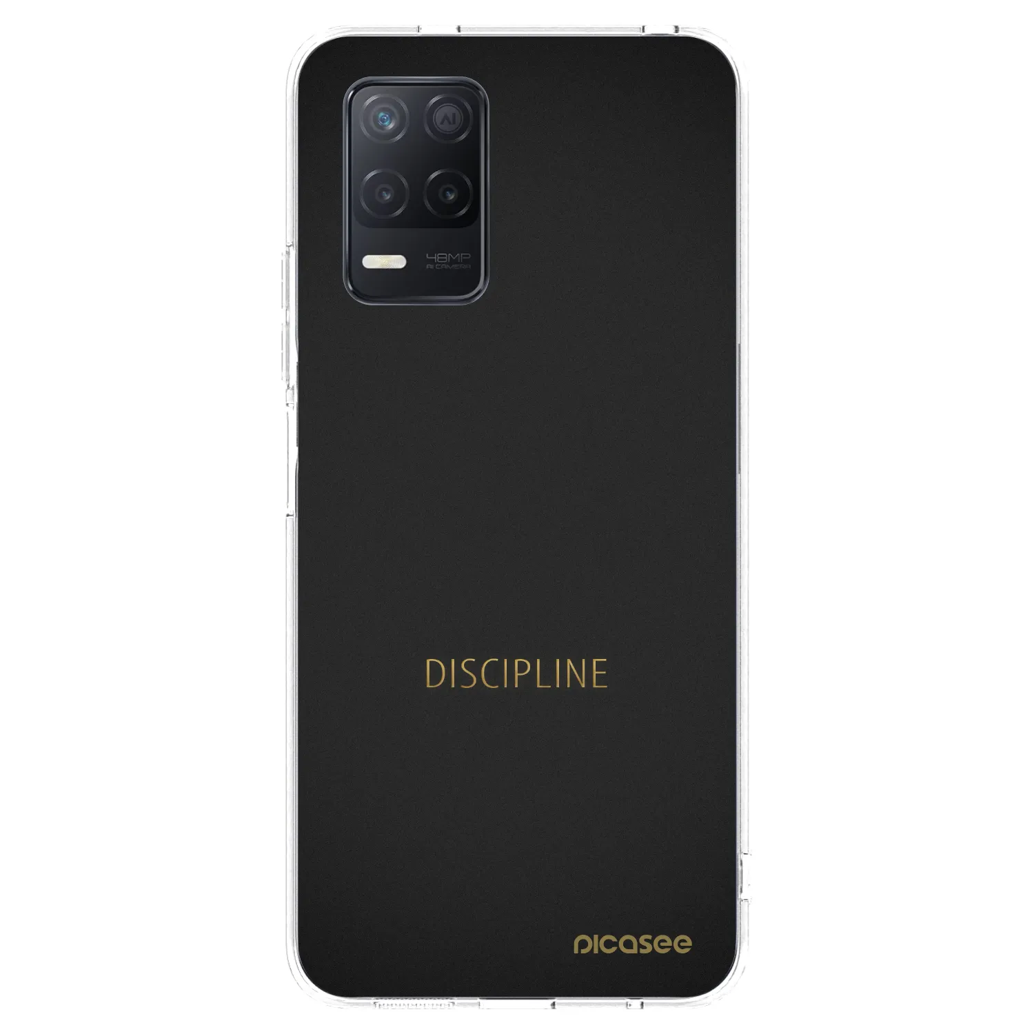 Picasee silikonski prozorni ovitek za Realme 8 5G - Discipline