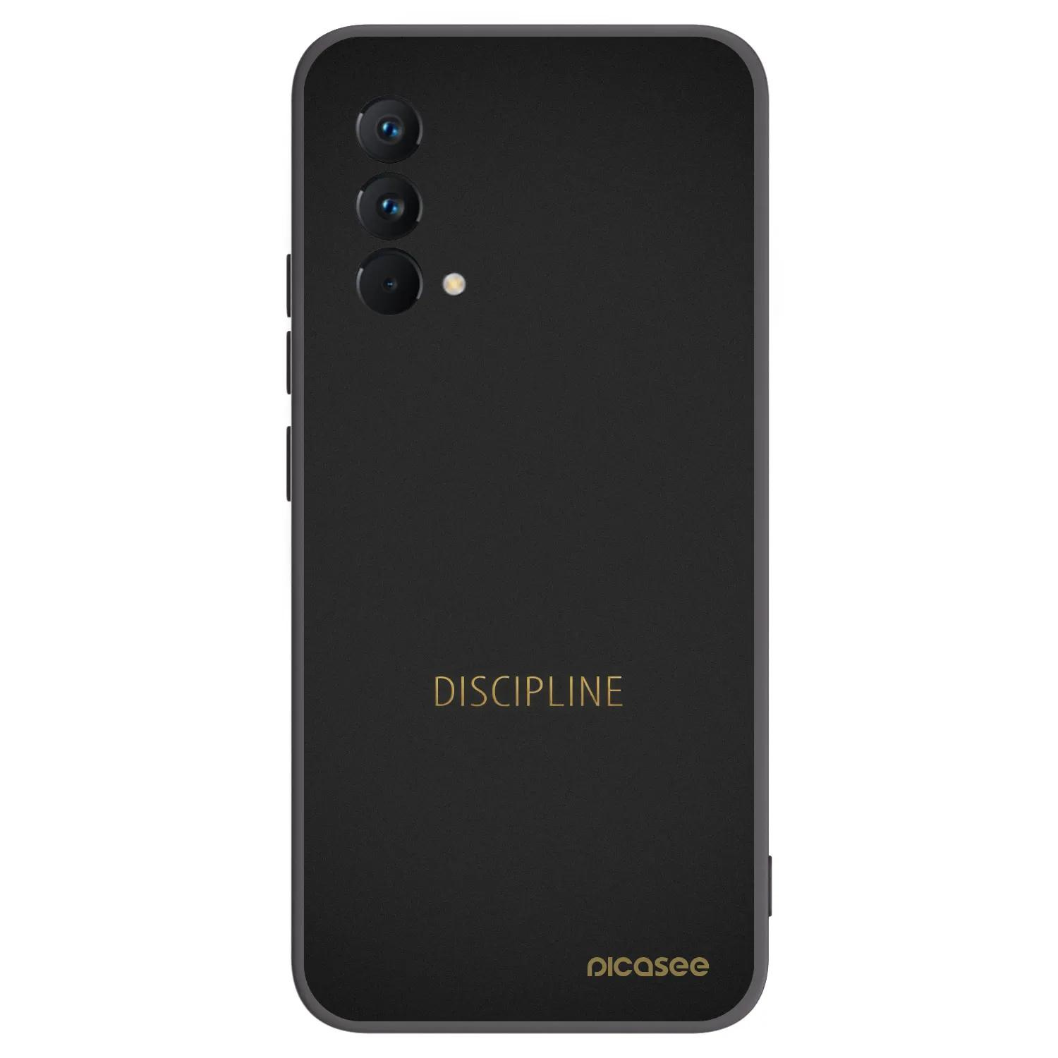Picasee silikonski črni ovitek za Realme GT Master Edition 5G - Discipline