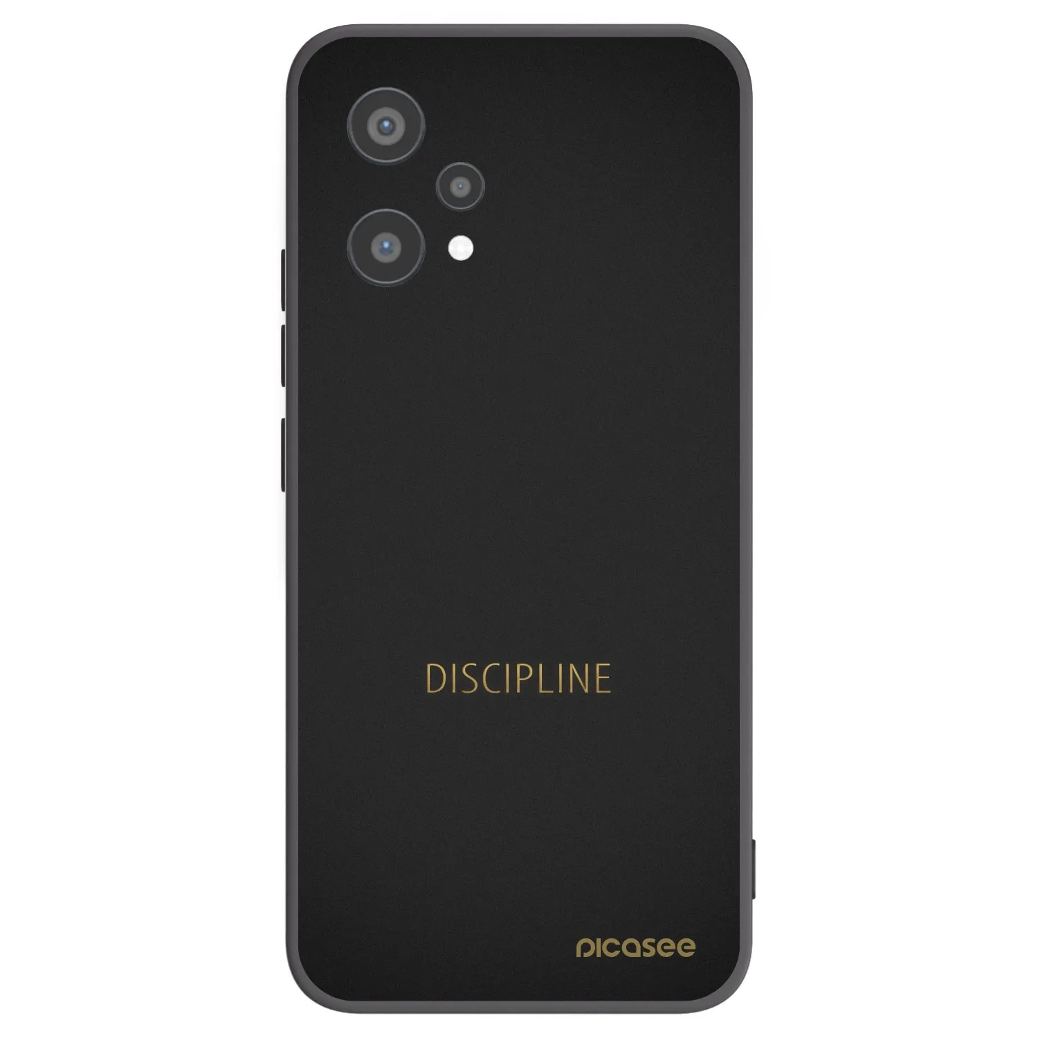 Picasee silikonski črni ovitek za Realme 9 Pro 5G - Discipline