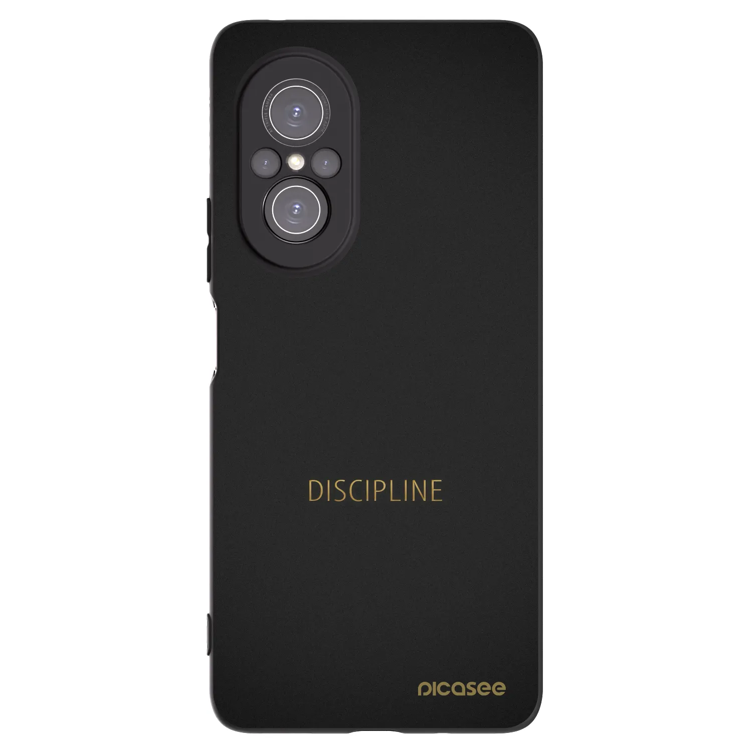 Picasee silikonski črni ovitek za Huawei Nova 9 SE - Discipline
