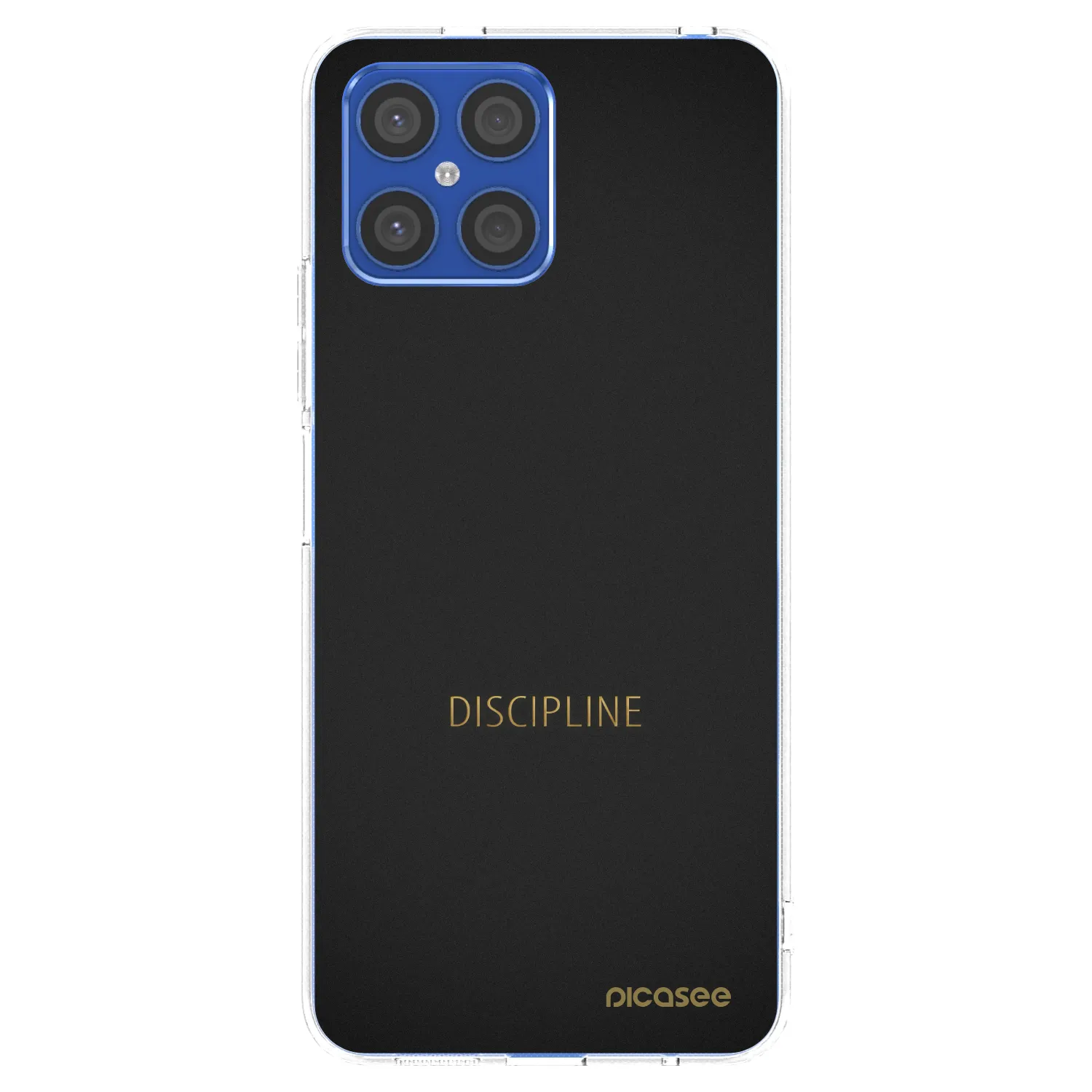 Picasee silikonski prozorni ovitek za Honor X8 4G - Discipline