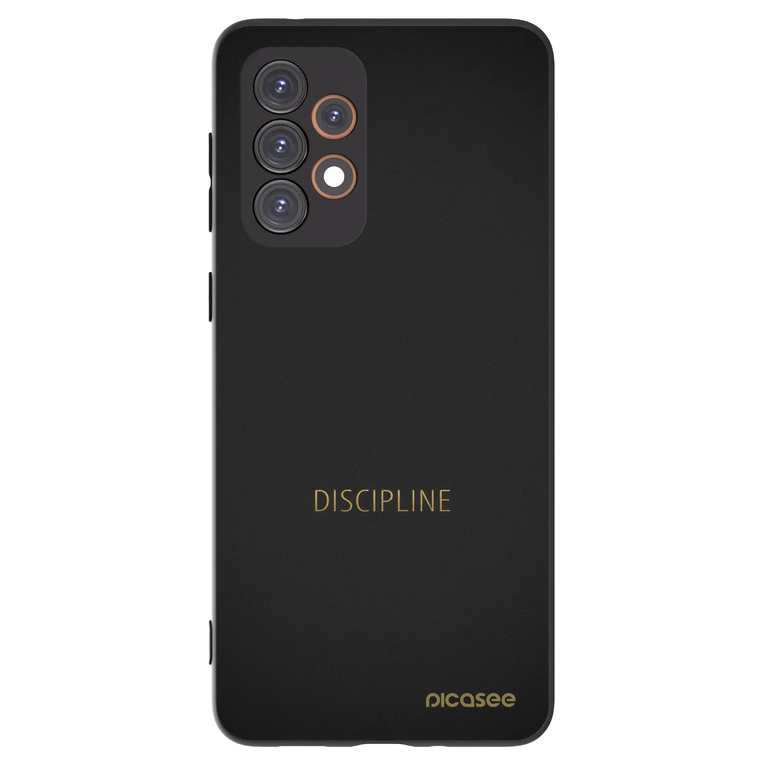 Picasee silikonski črni ovitek za Samsung Galaxy A33 5G A336 - Discipline