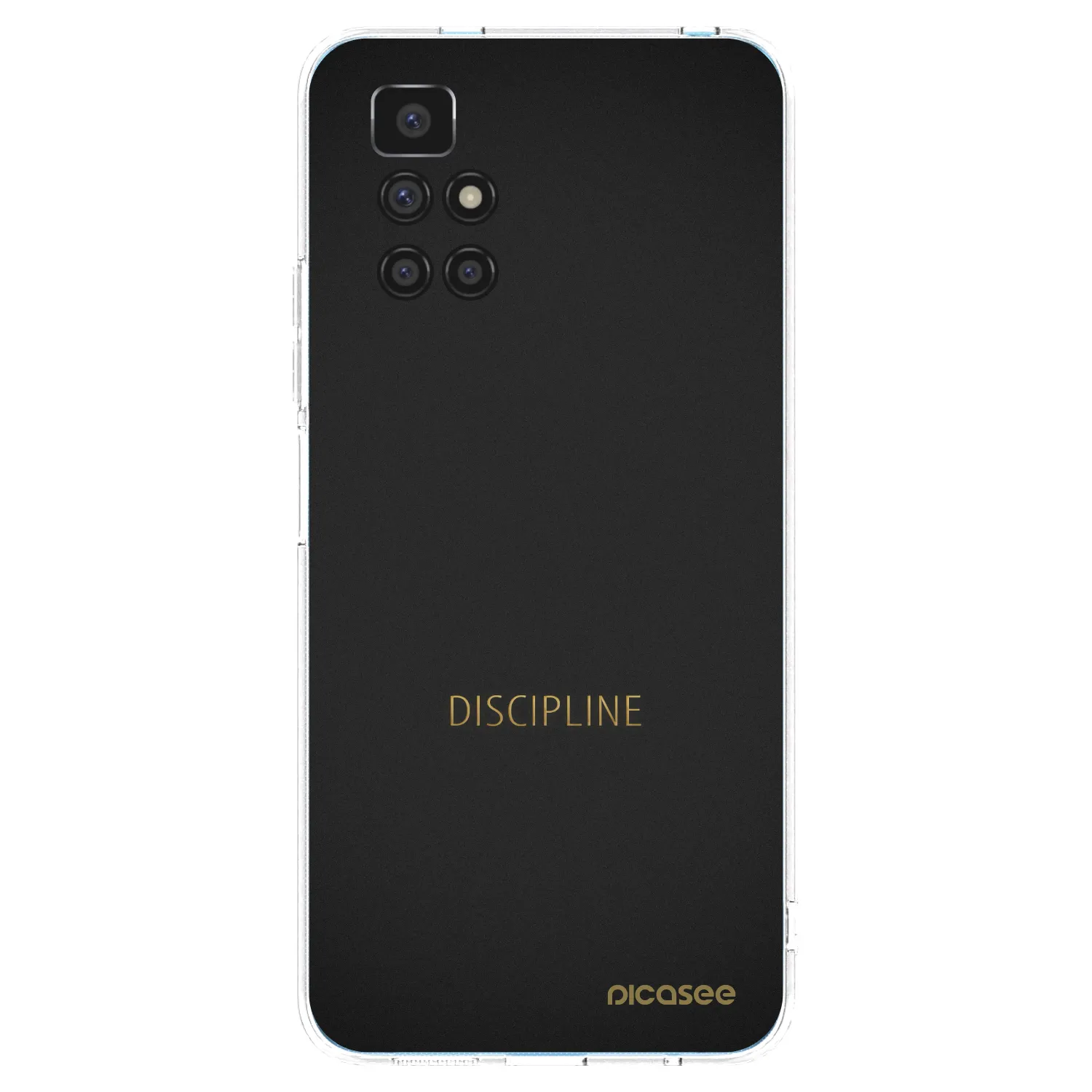 Picasee silikonski prozorni ovitek za Xiaomi Redmi 10 (2022) - Discipline