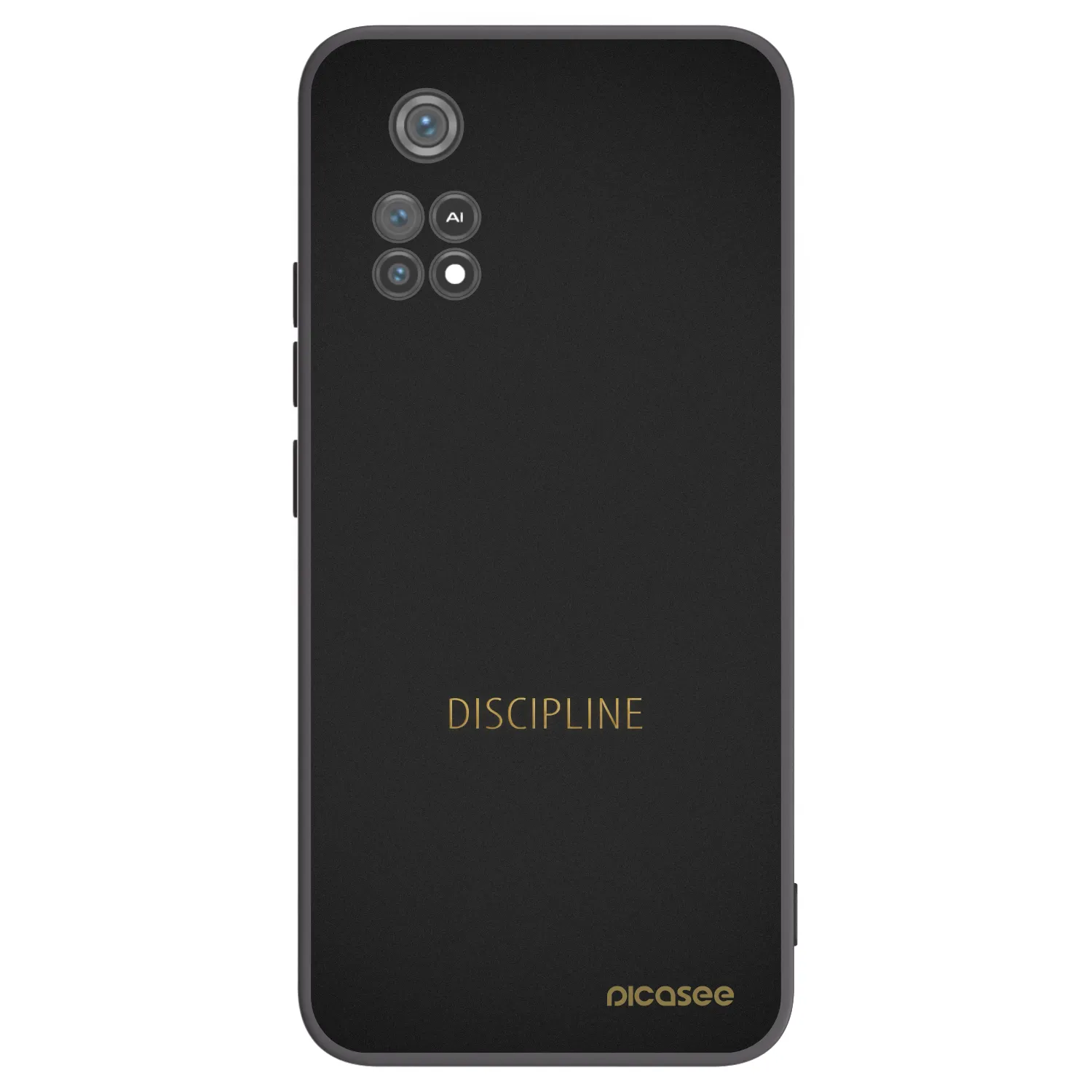 Picasee silikonski črni ovitek za Xiaomi Poco M4 Pro - Discipline