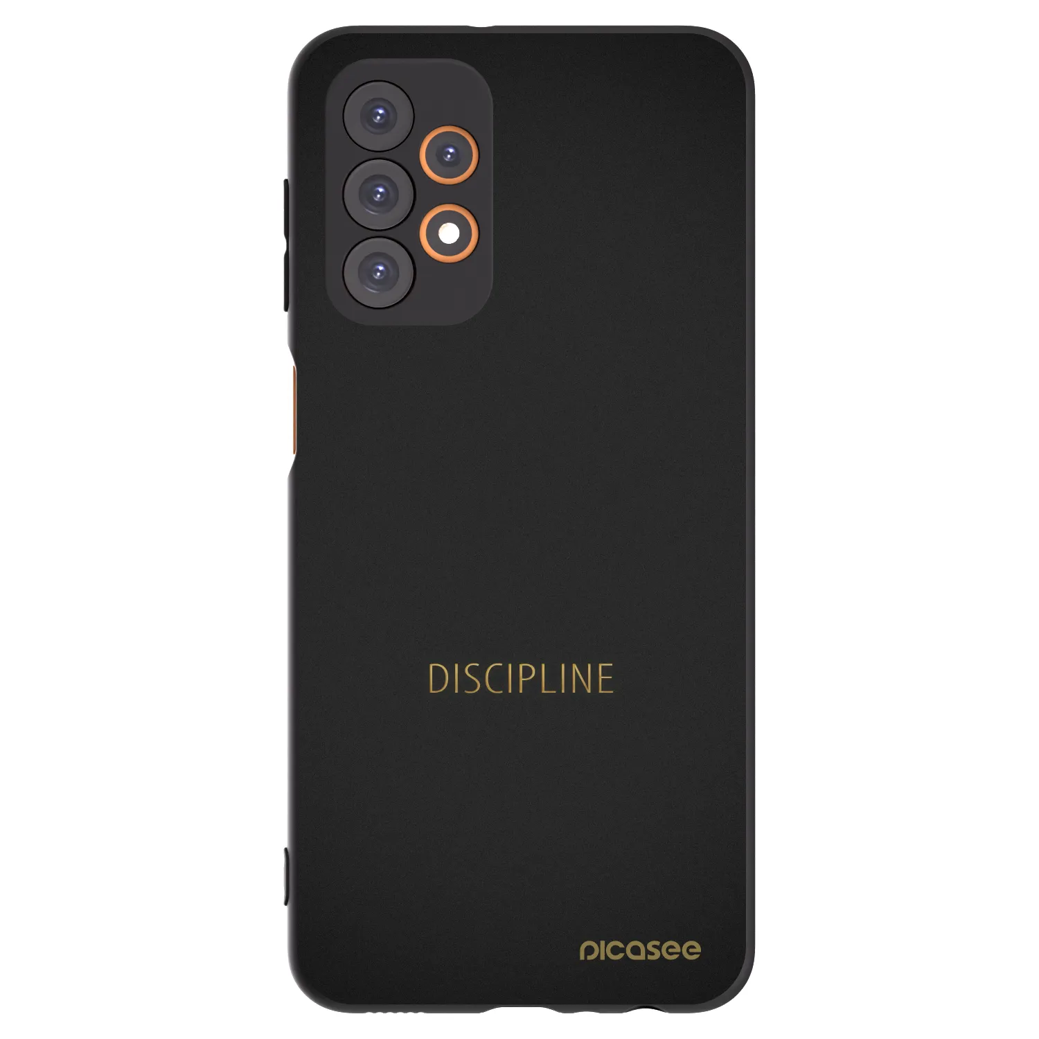 Picasee silikonski črni ovitek za Samsung Galaxy A23 A235F 4G - Discipline