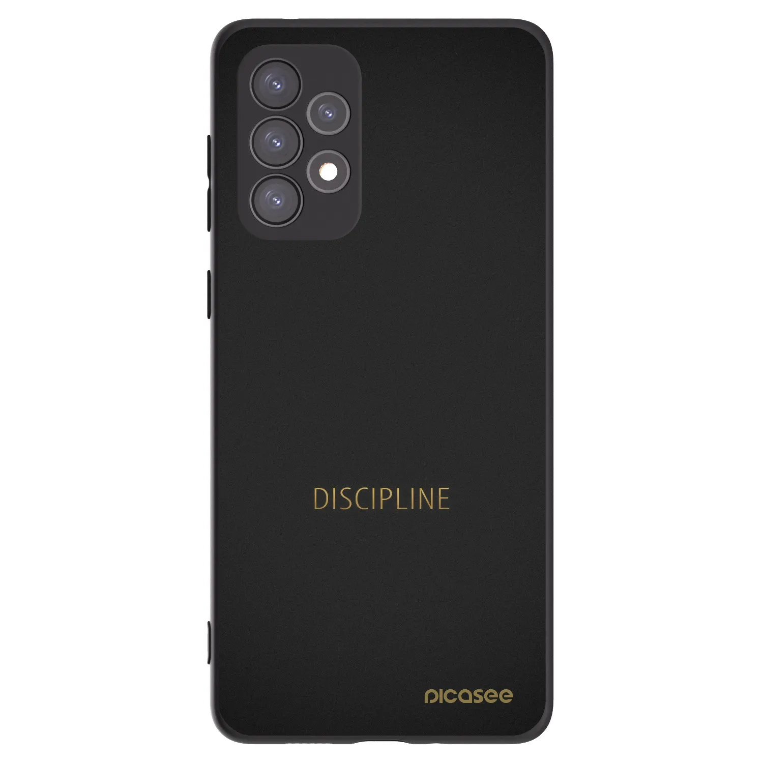 Picasee silikonski črni ovitek za Samsung Galaxy A73 5G - Discipline