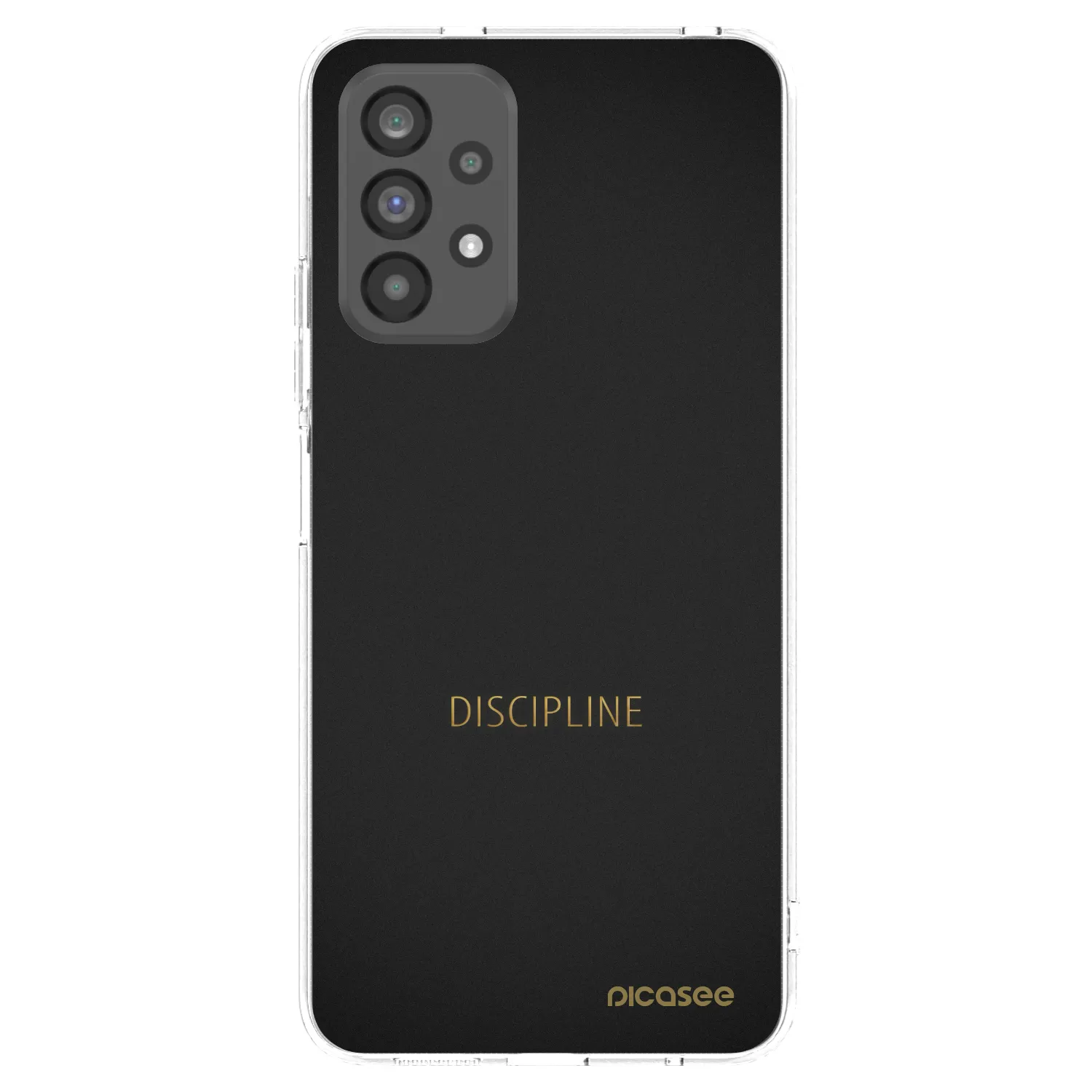 Picasee silikonski prozorni ovitek za Samsung Galaxy A73 5G - Discipline
