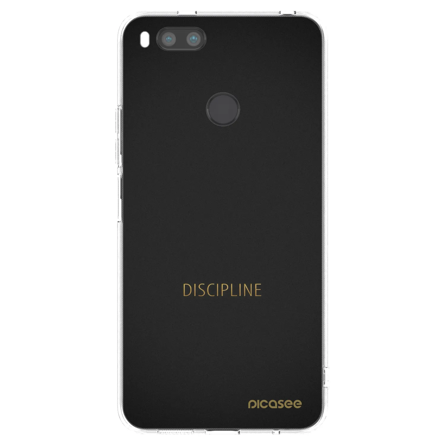 Picasee silikonski prozorni ovitek za Xiaomi Redmi A1 - Discipline