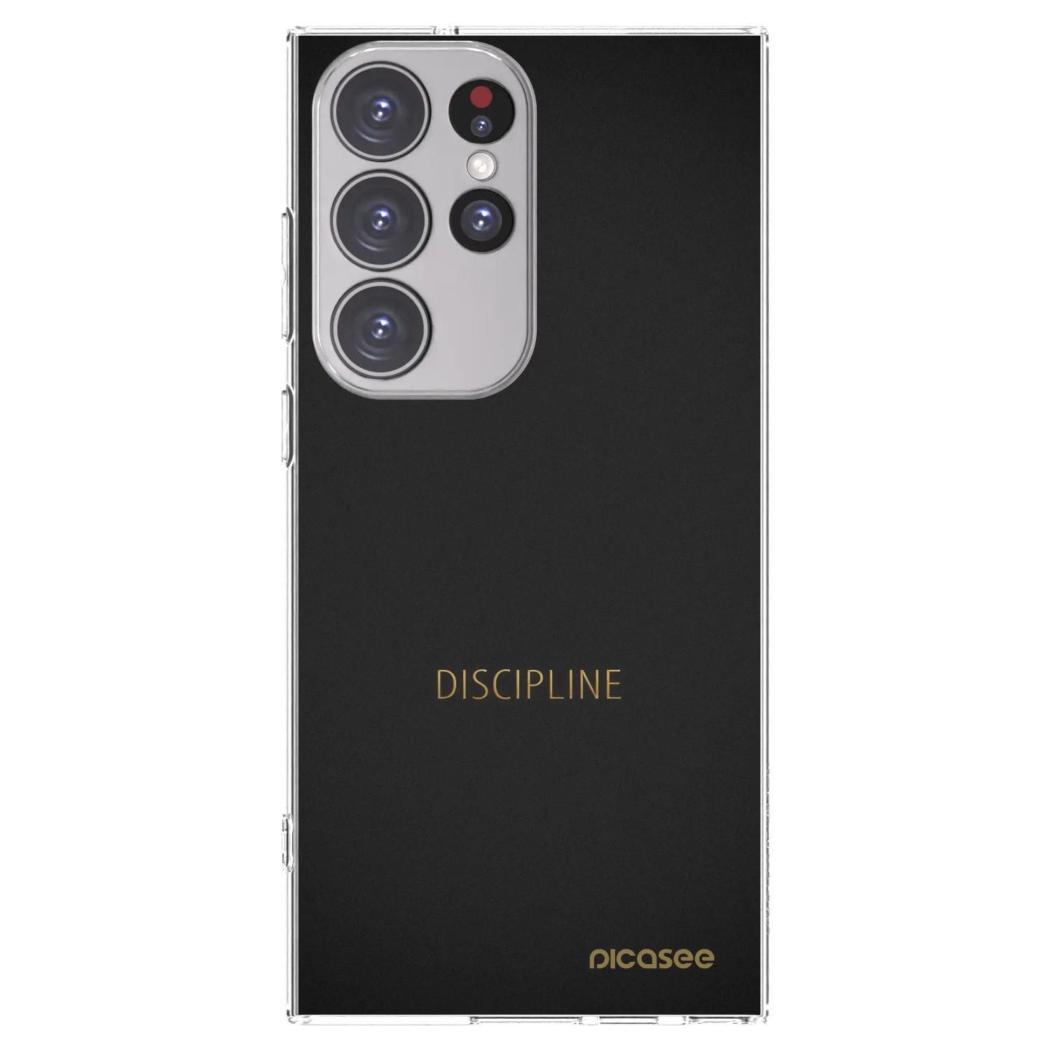 Picasee silikonski prozorni ovitek za Samsung Galaxy S23 Ultra 5G - Discipline