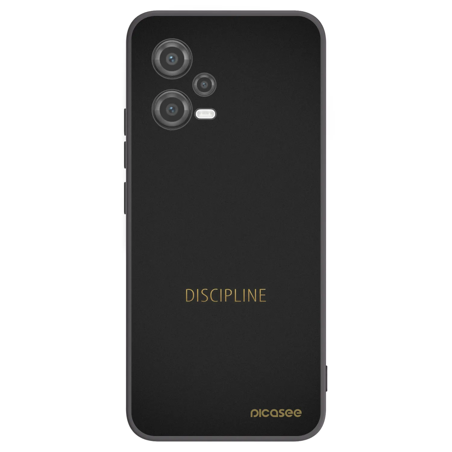 Picasee silikonski črni ovitek za Xiaomi Poco X5 - Discipline