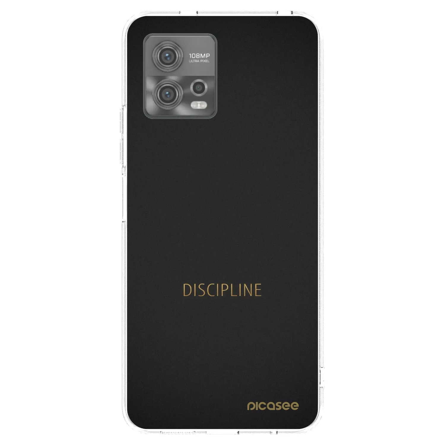 Picasee silikonski prozorni ovitek za Motorola Moto G72 - Discipline