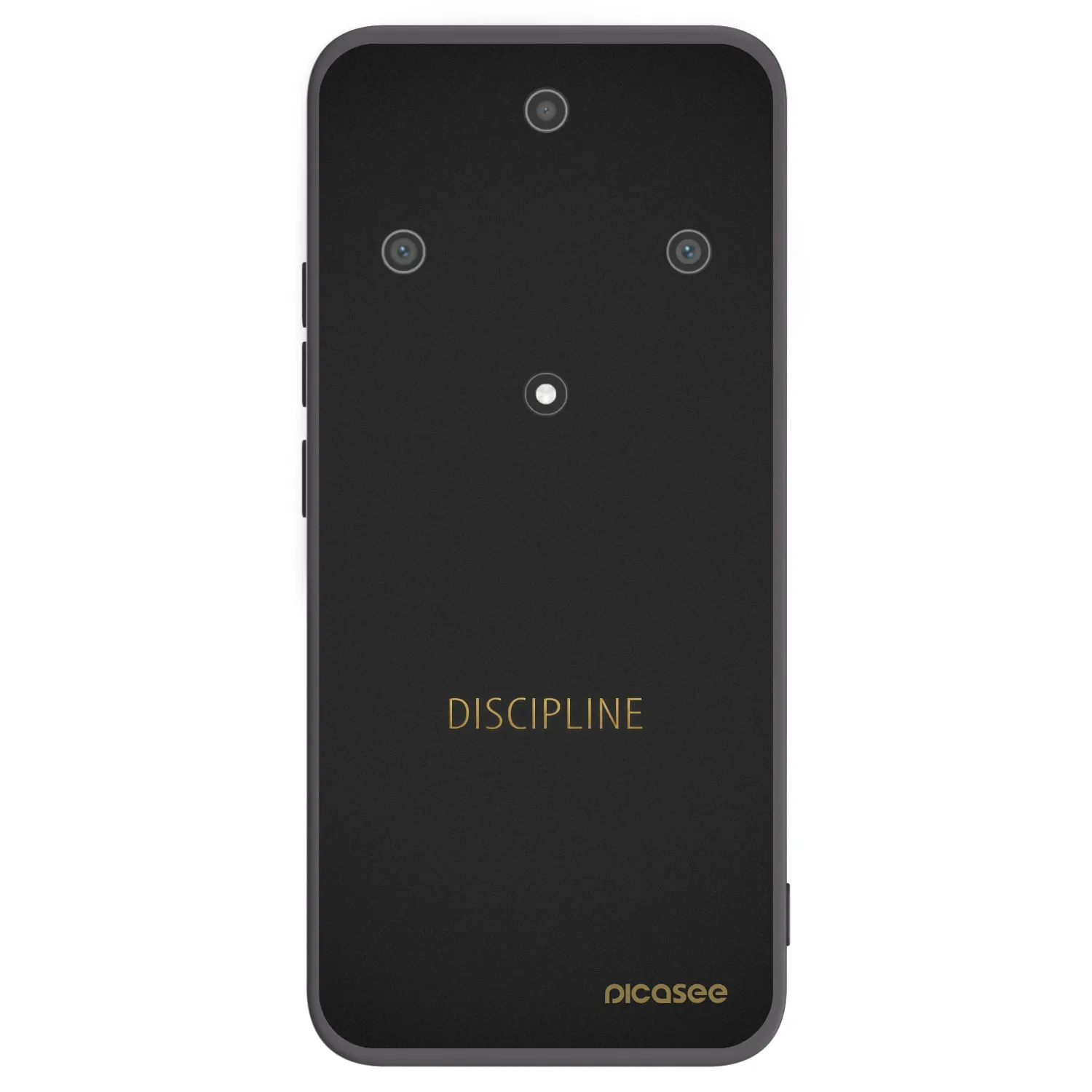 Picasee silikonski črni ovitek za Honor Magic5 Lite 5G - Discipline