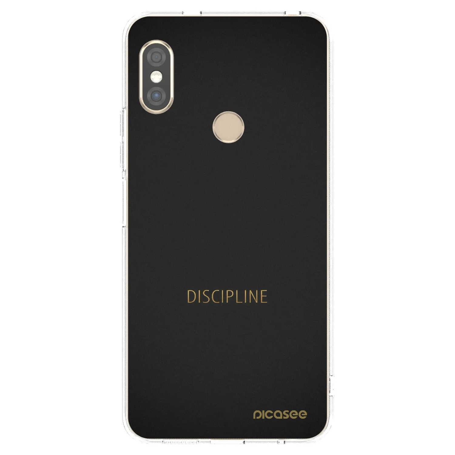 Picasee silikonski prozorni ovitek za Xiaomi Redmi Note 5 Global - Discipline
