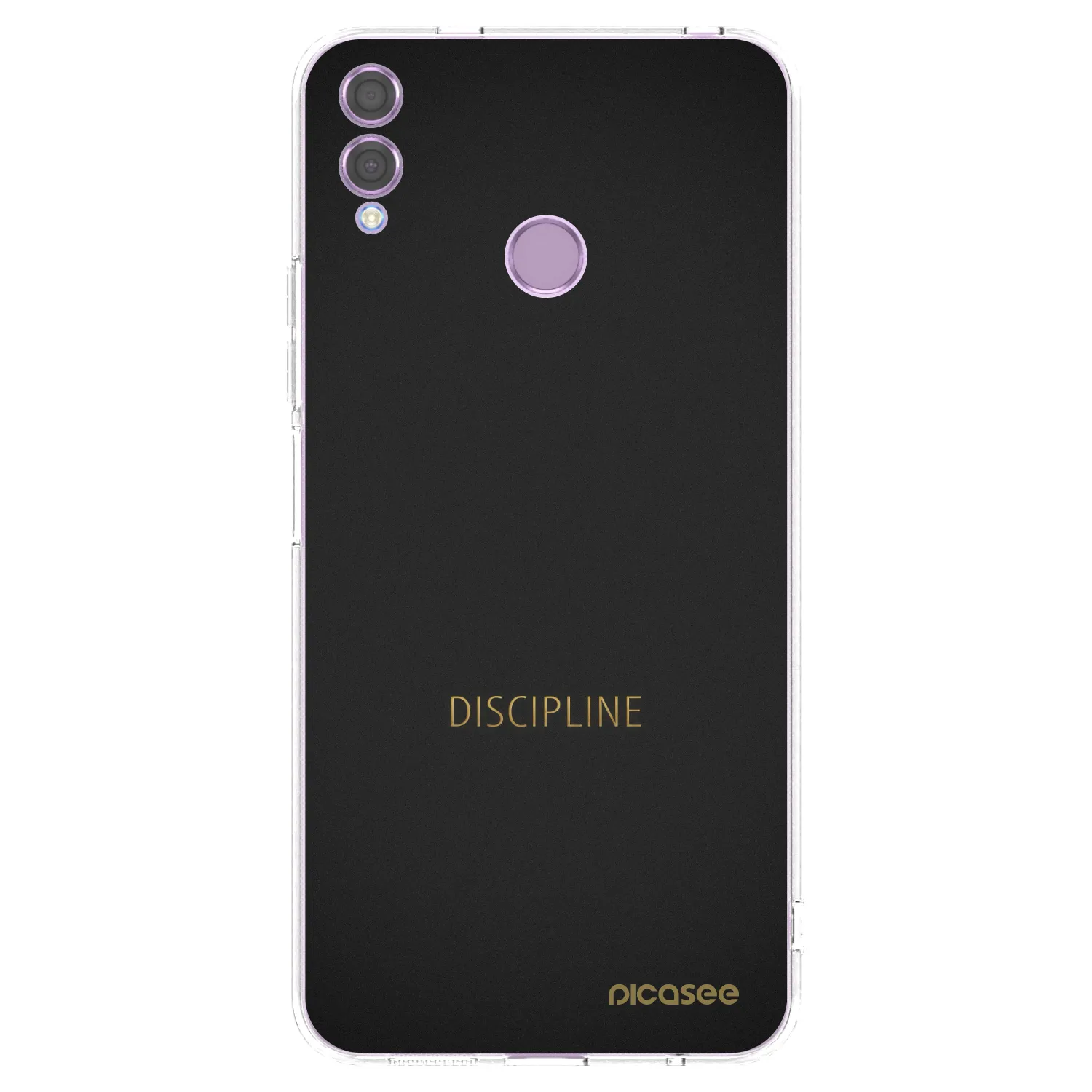 Picasee silikonski prozorni ovitek za Honor 8X - Discipline