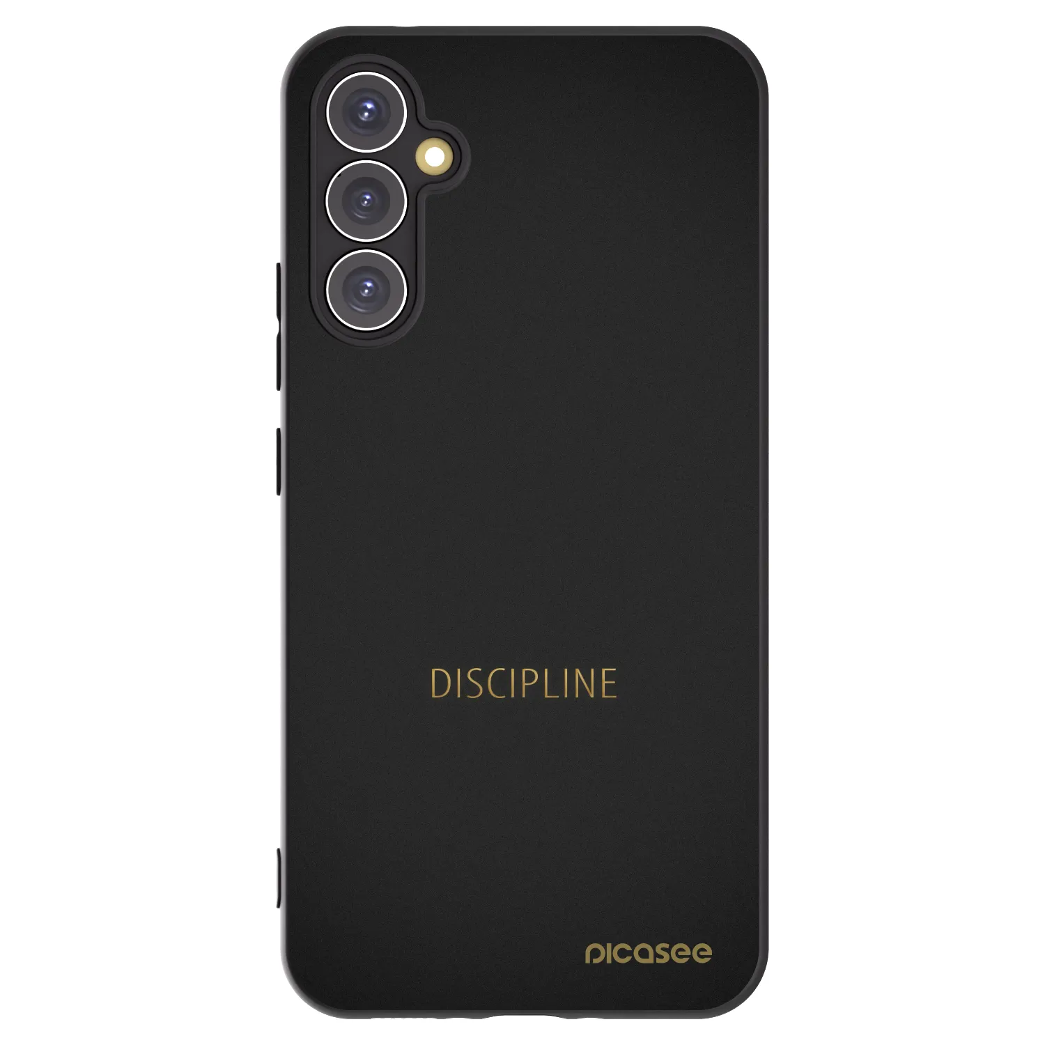 Picasee silikonski črni ovitek za Samsung Galaxy A34 5G A346B - Discipline