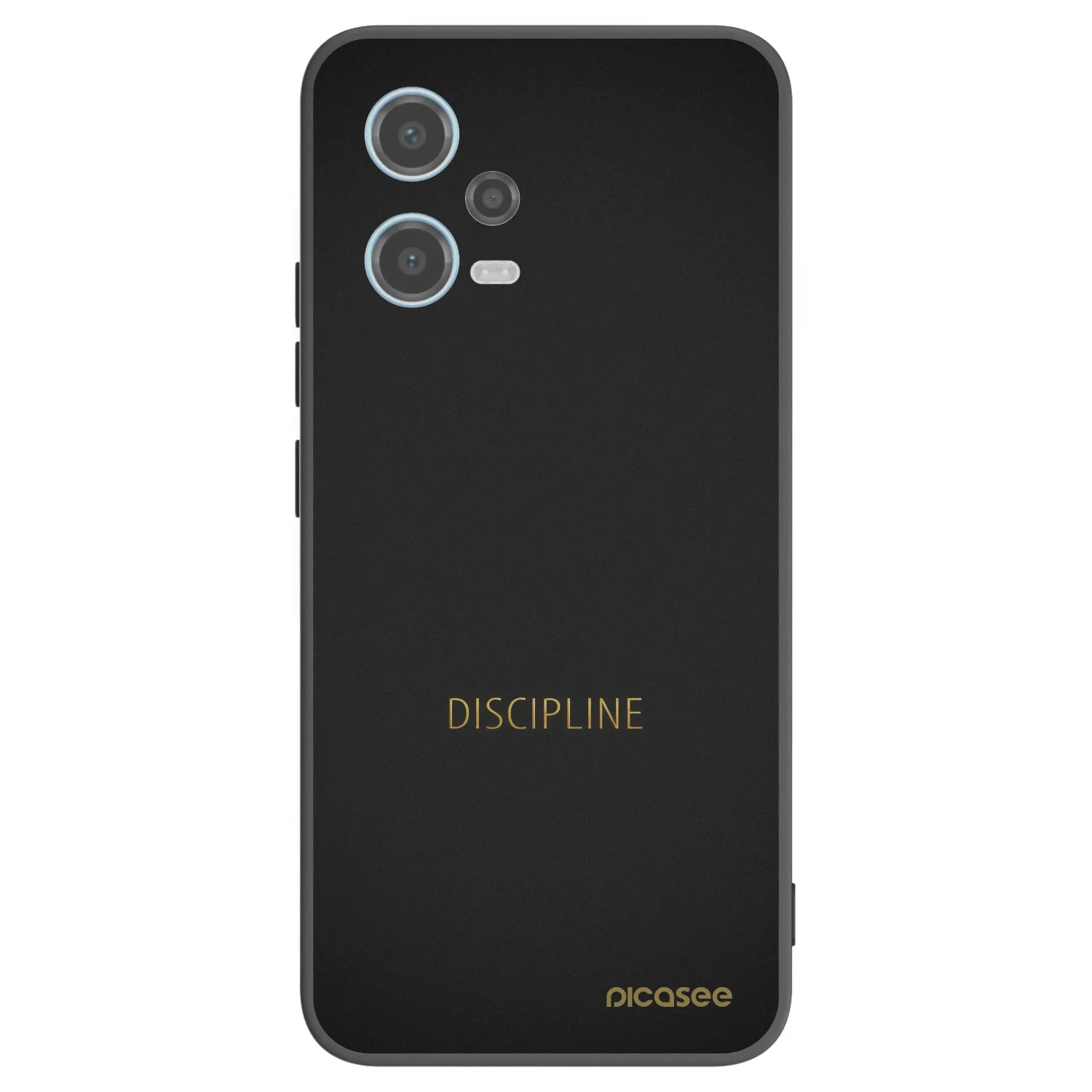 Picasee silikonski črni ovitek za Xiaomi Redmi Note 12 5G - Discipline