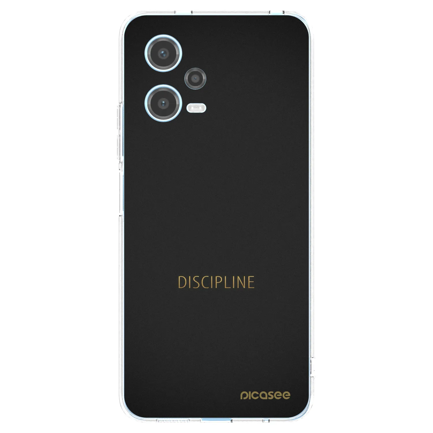 Picasee silikonski prozorni ovitek za Xiaomi Redmi Note 12 5G - Discipline