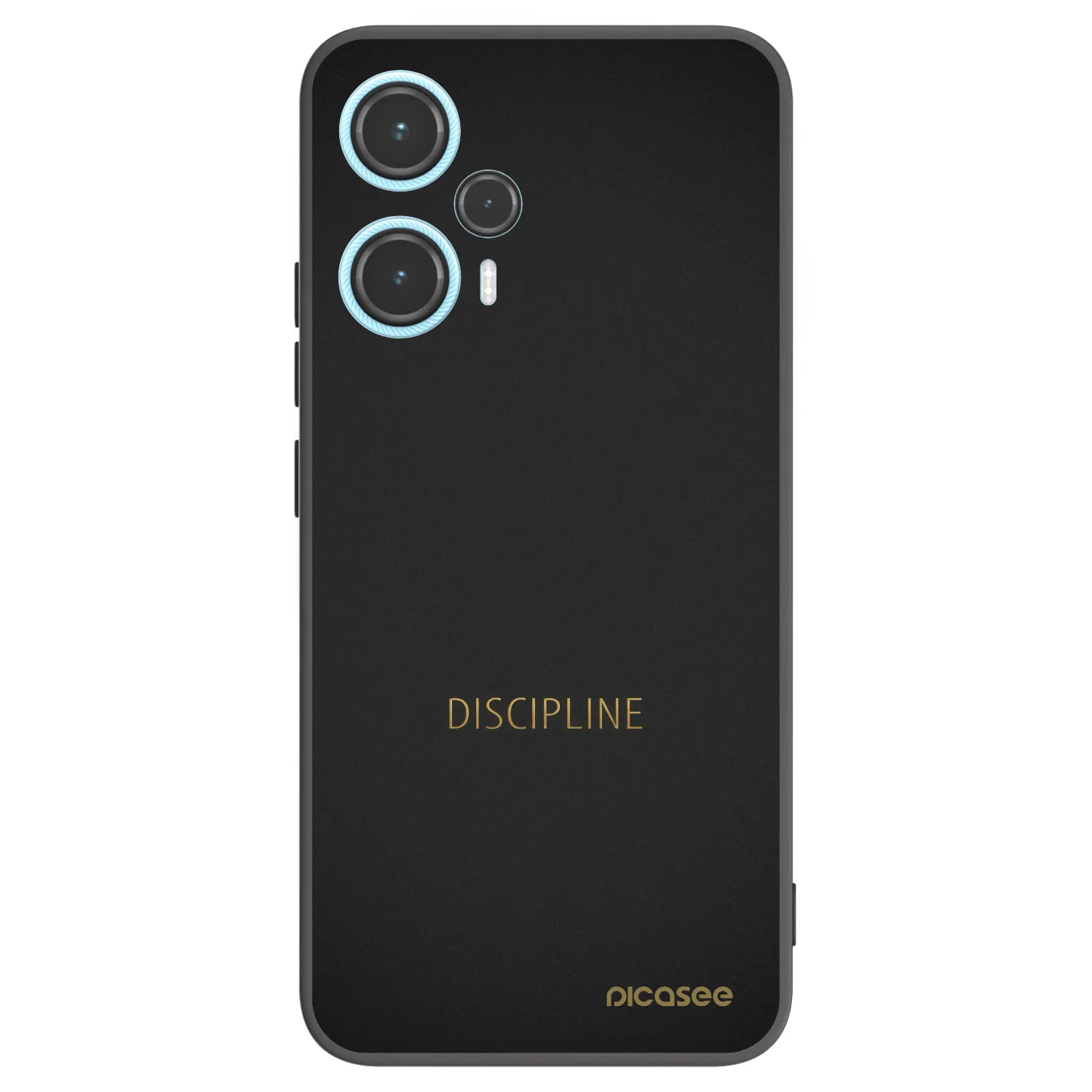 Picasee silikonski črni ovitek za Xiaomi Poco F5 - Discipline
