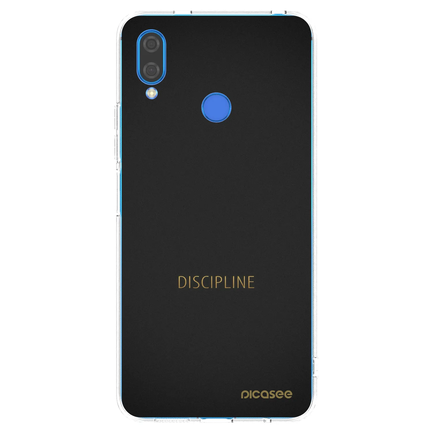 Picasee silikonski prozorni ovitek za Huawei Nova 3 - Discipline