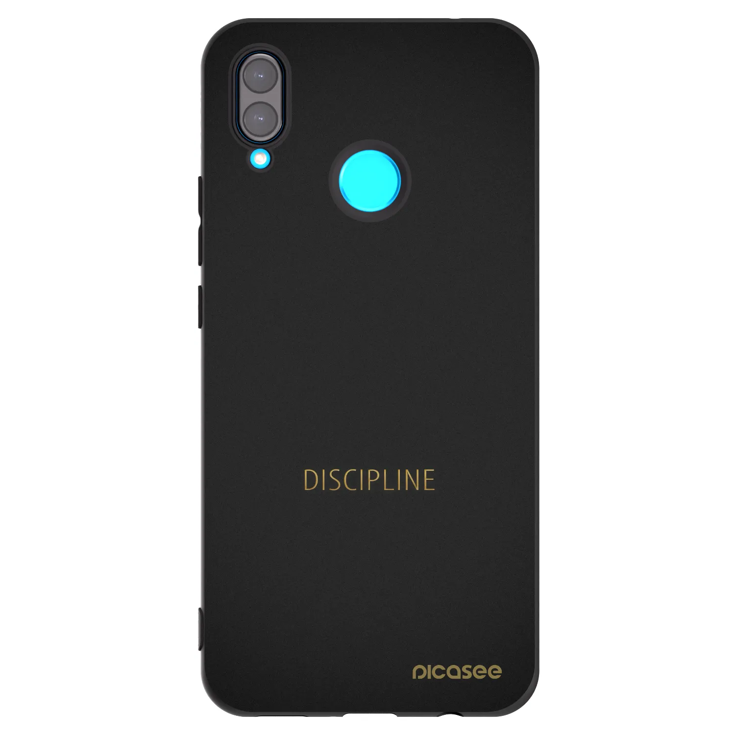 Picasee silikonski črni ovitek za Huawei Nova 3i - Discipline