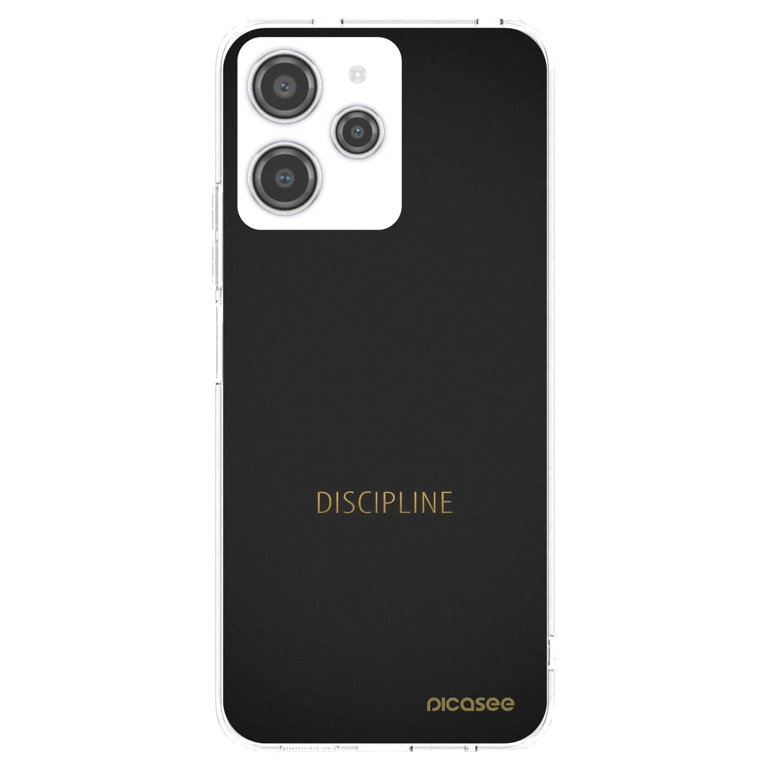Picasee silikonski prozorni ovitek za Xiaomi Redmi 12 4G - Discipline