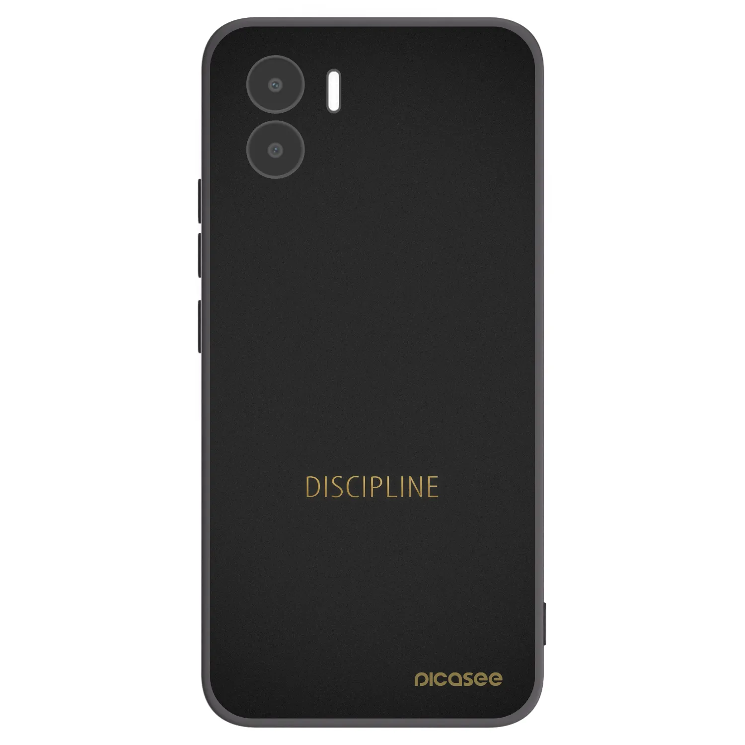 Picasee silikonski črni ovitek za Xiaomi Redmi A2 - Discipline