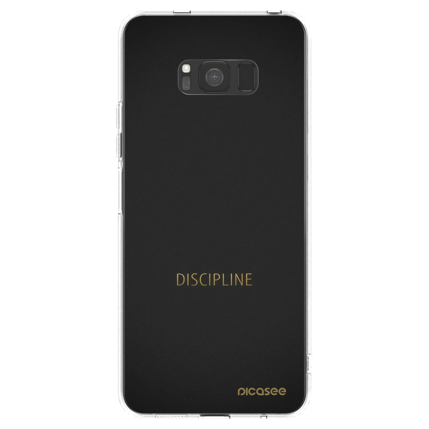 Picasee silikonski prozorni ovitek za Samsung Galaxy S8 G950F - Discipline