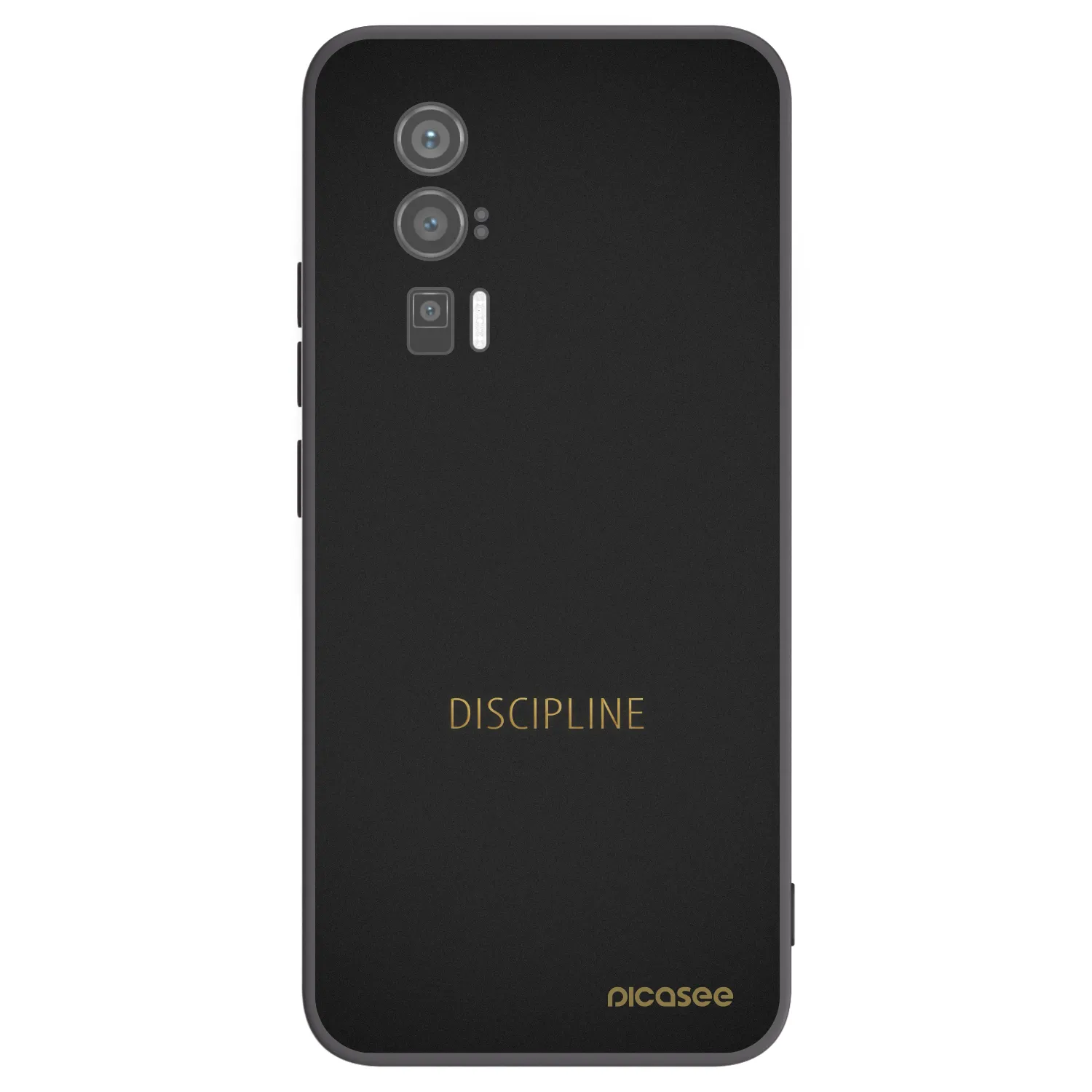 Picasee silikonski črni ovitek za Xiaomi Poco F5 Pro 5G - Discipline