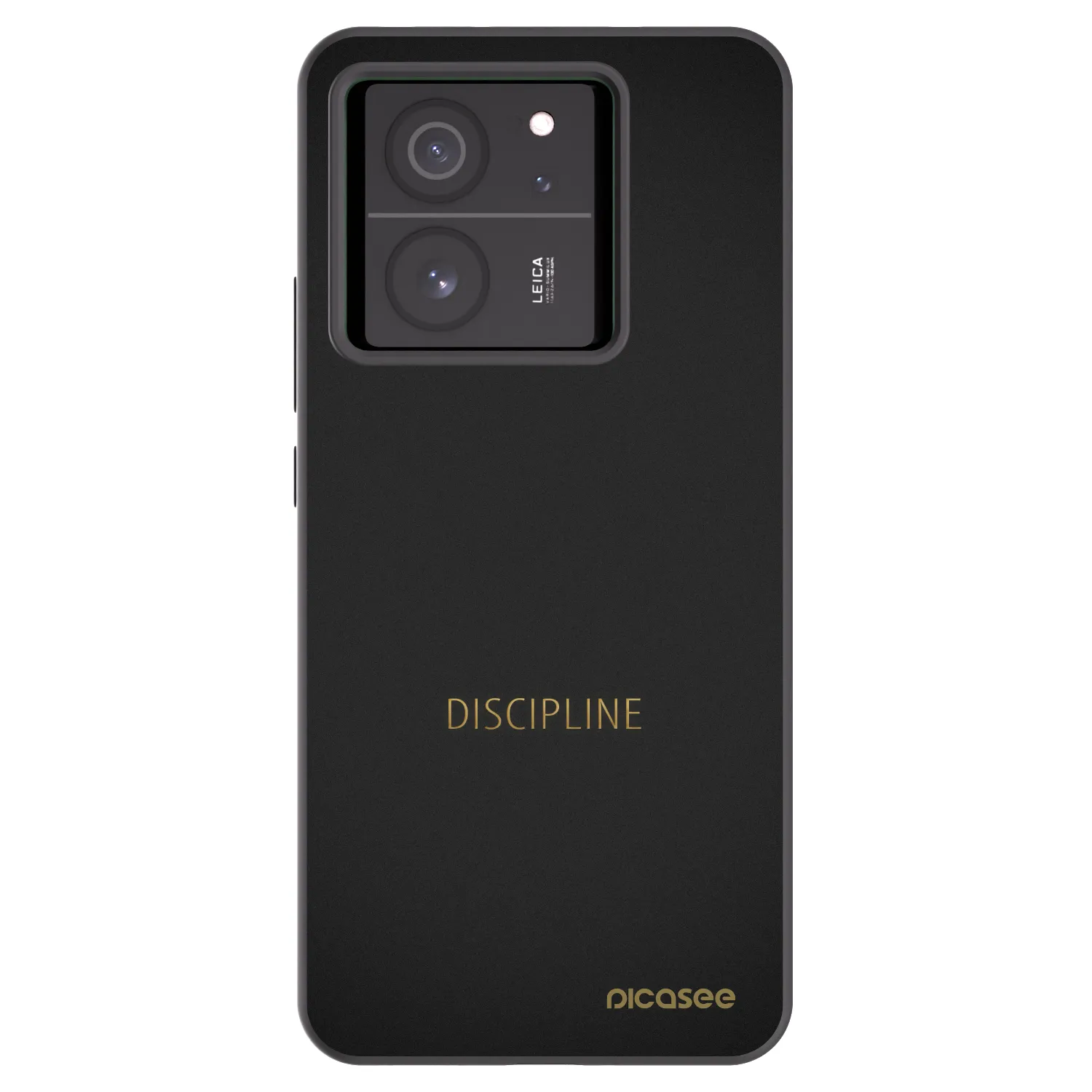 Picasee silikonski črni ovitek za Xiaomi 13T Pro - Discipline