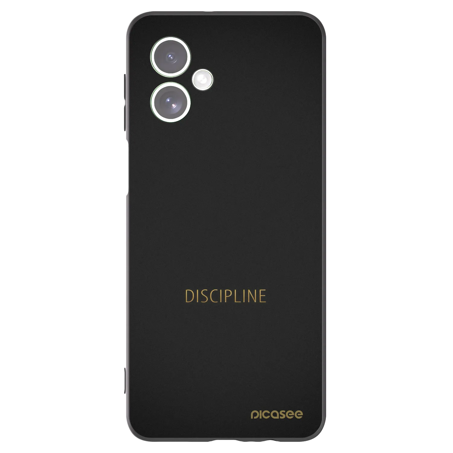 Picasee silikonski črni ovitek za Motorola Moto G54 5G - Discipline