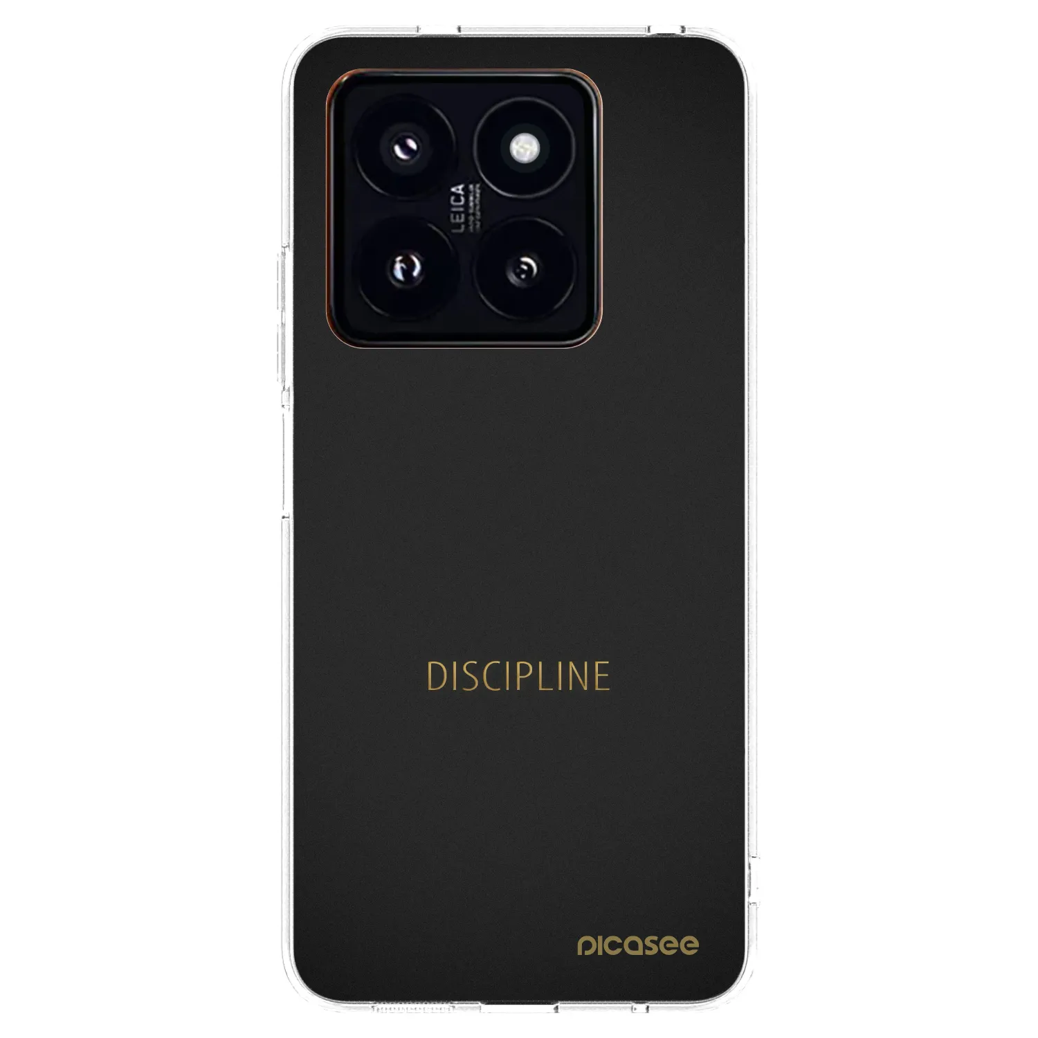 Picasee silikonski prozorni ovitek za Xiaomi 14 Pro - Discipline