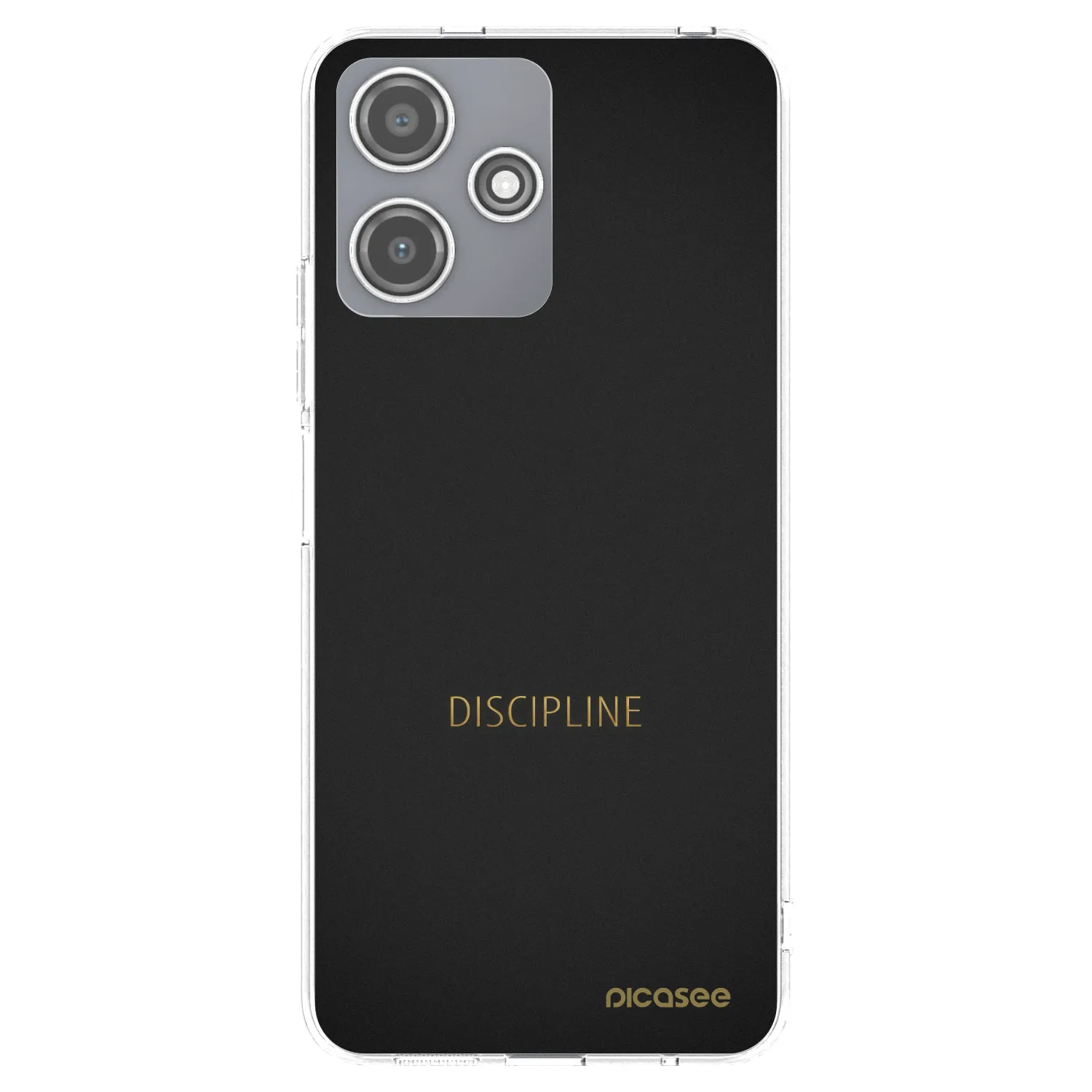 Picasee silikonski prozorni ovitek za Xiaomi Redmi 12 5G - Discipline
