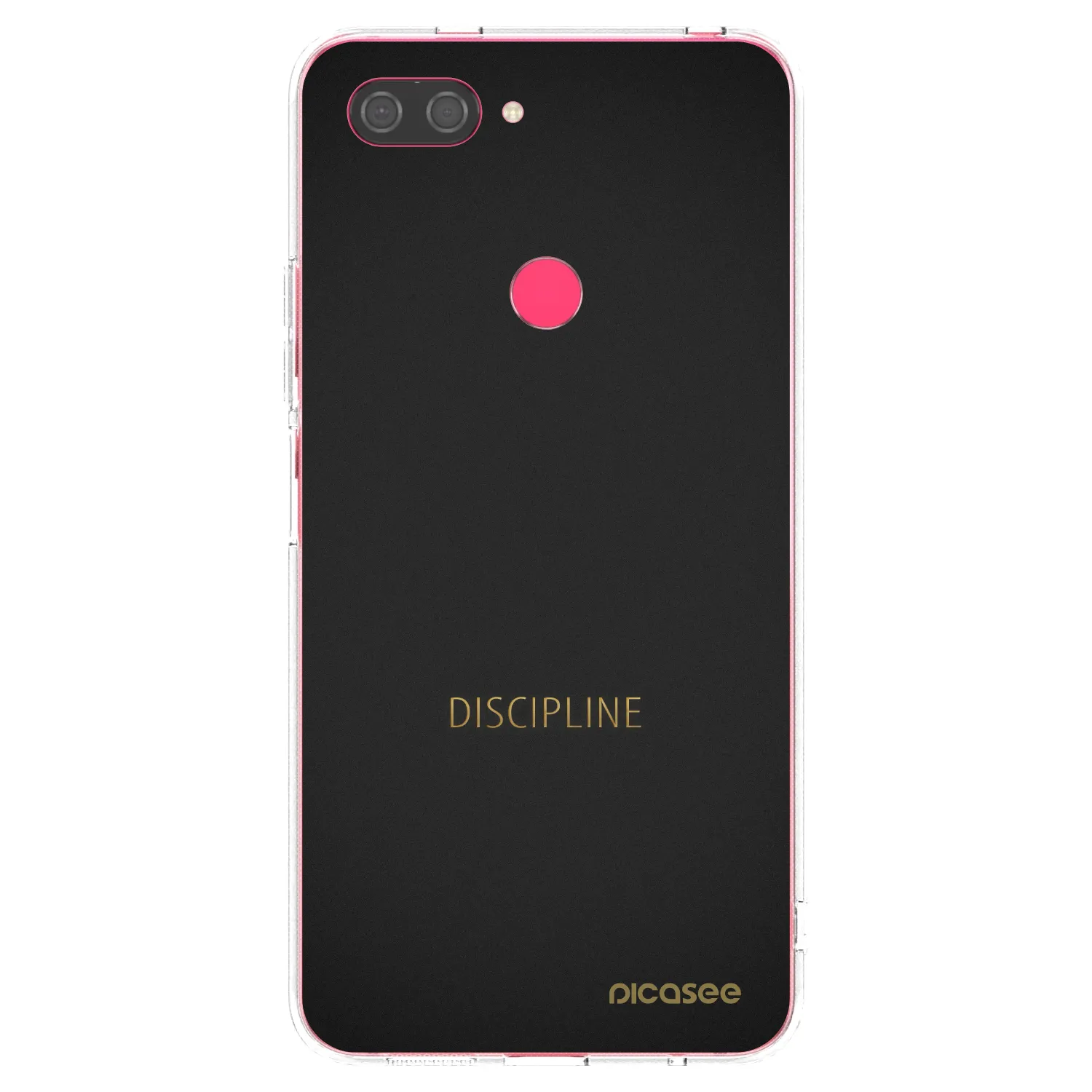 Picasee silikonski prozorni ovitek za Xiaomi Mi 8 Lite - Discipline