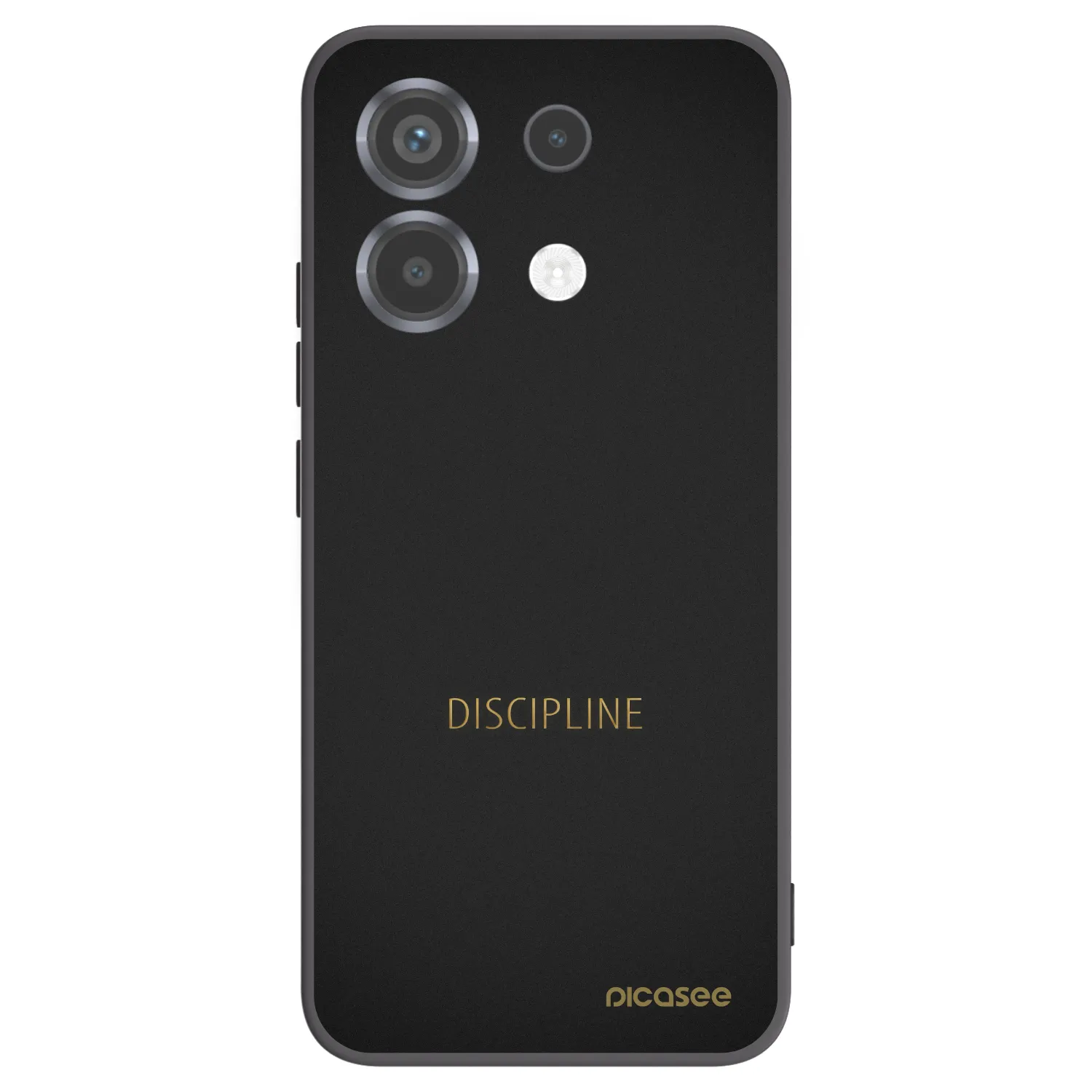 Picasee silikonski črni ovitek za Xiaomi Poco X6 - Discipline
