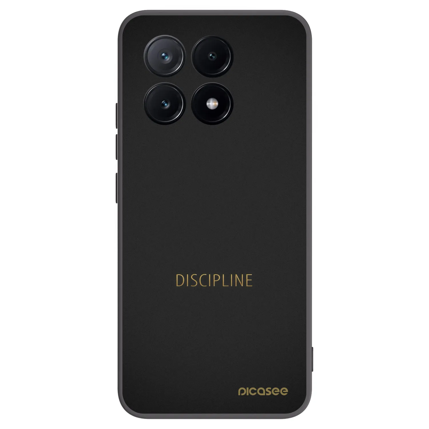 Picasee silikonski črni ovitek za Xiaomi Poco X6 Pro - Discipline