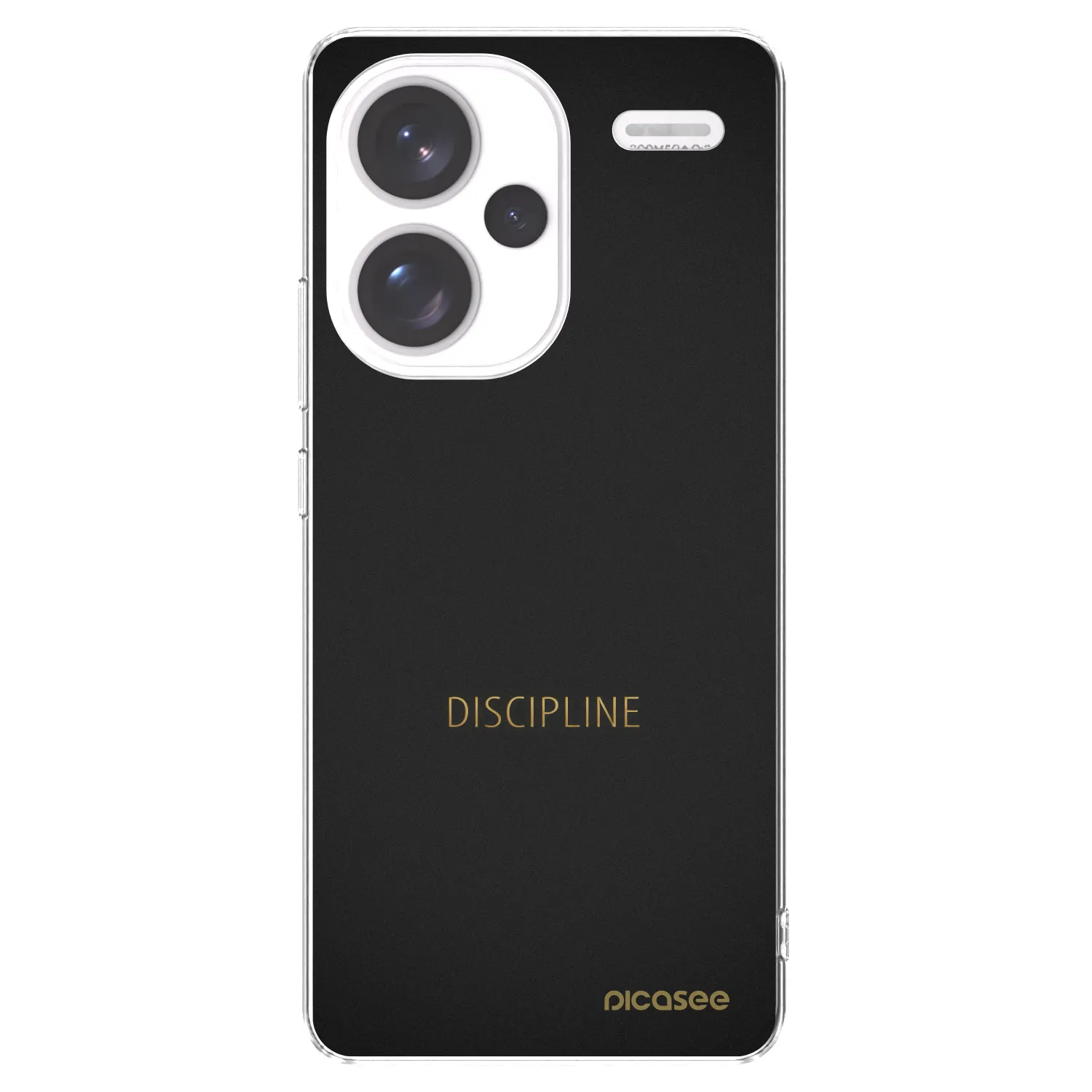 Picasee silikonski prozorni ovitek za Xiaomi Redmi Note 13 Pro+ 5G - Discipline