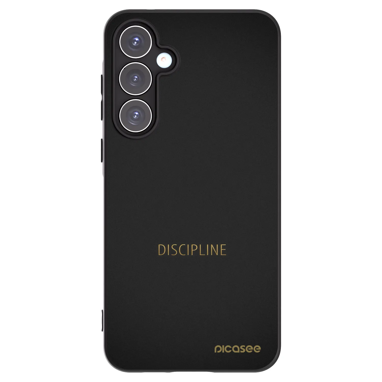 Picasee silikonski črni ovitek za Samsung Galaxy A55 5G A556B - Discipline
