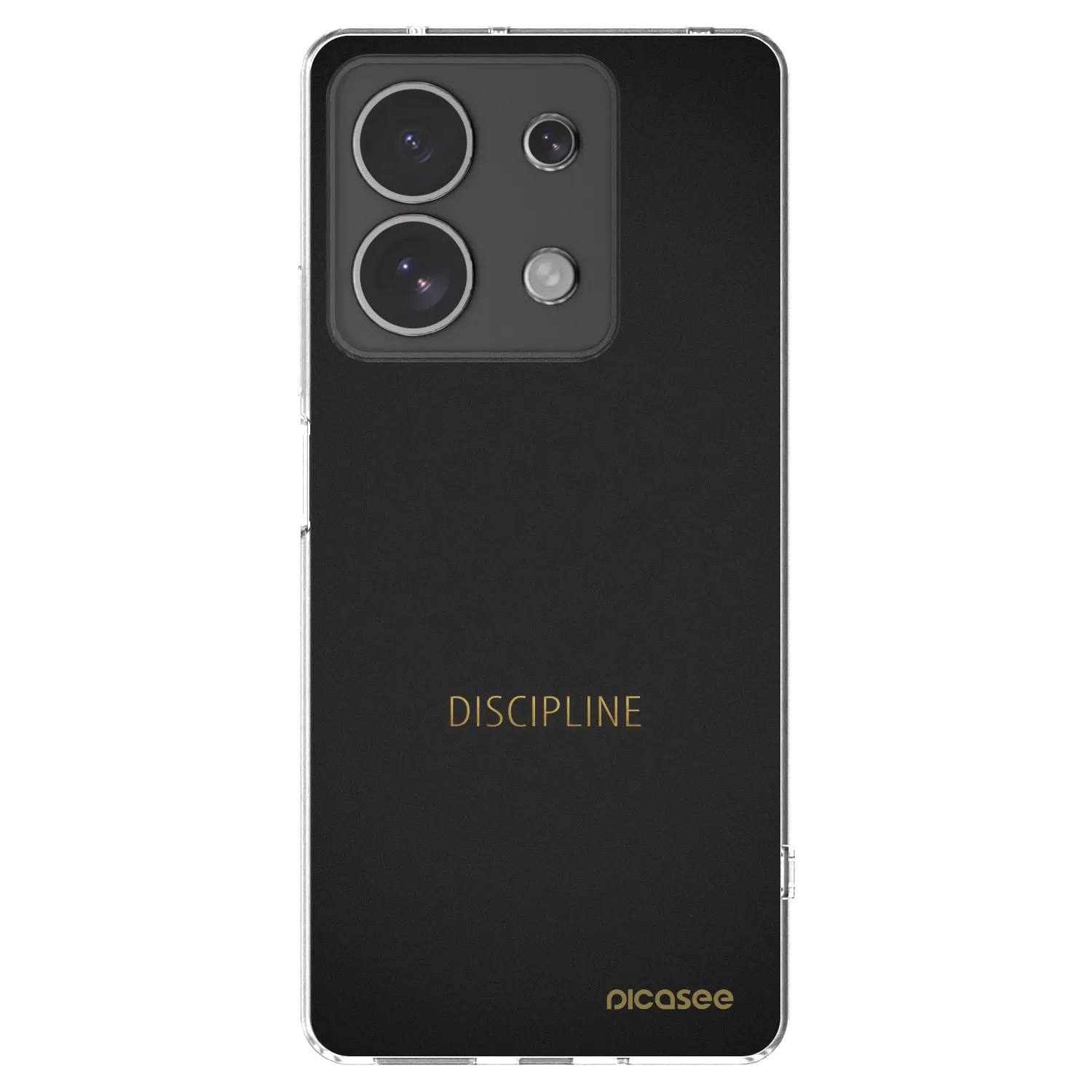 Picasee silikonski prozorni ovitek za Xiaomi Redmi Note 13 4G - Discipline