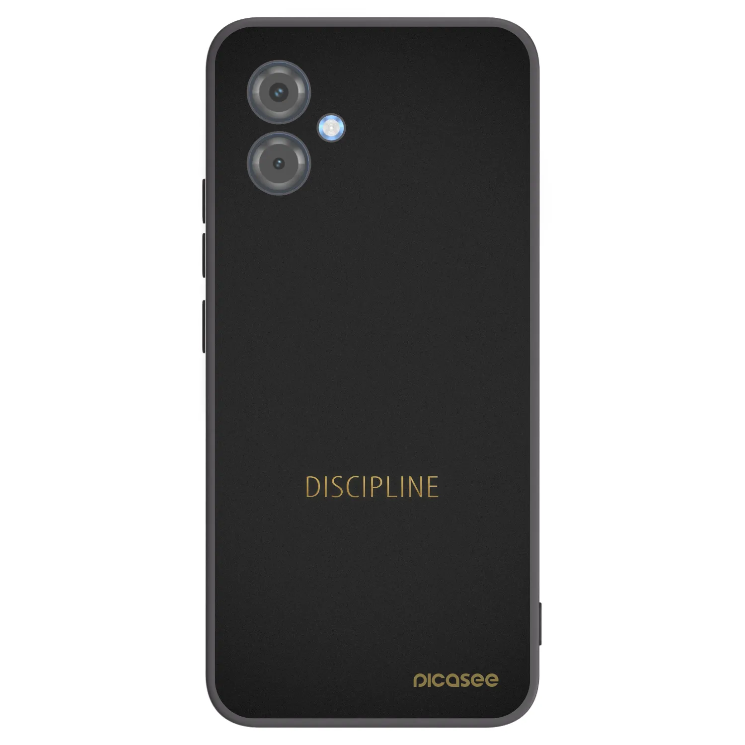 Picasee silikonski črni ovitek za Motorola Moto G14 - Discipline