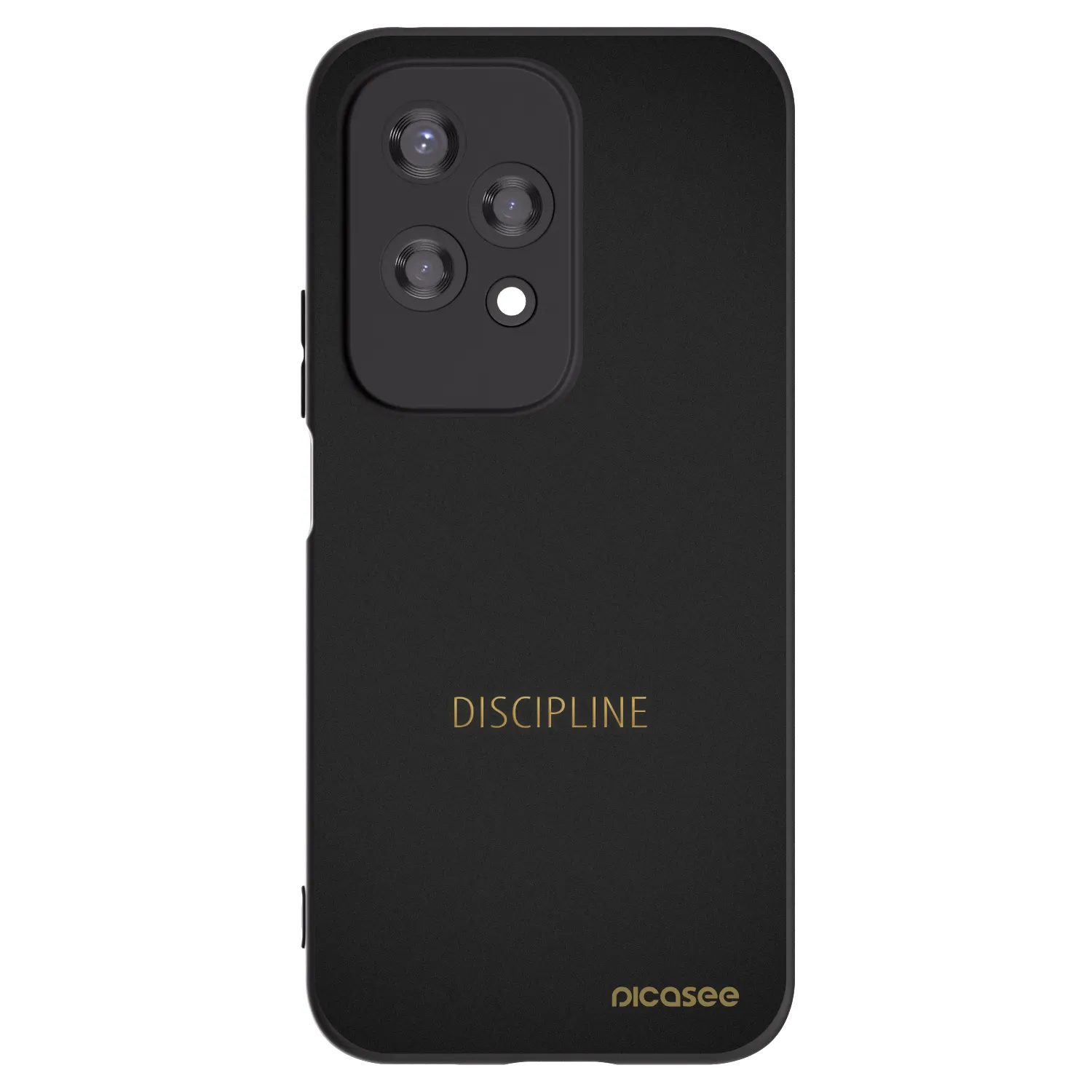 Picasee silikonski črni ovitek za Honor 200 Lite - Discipline