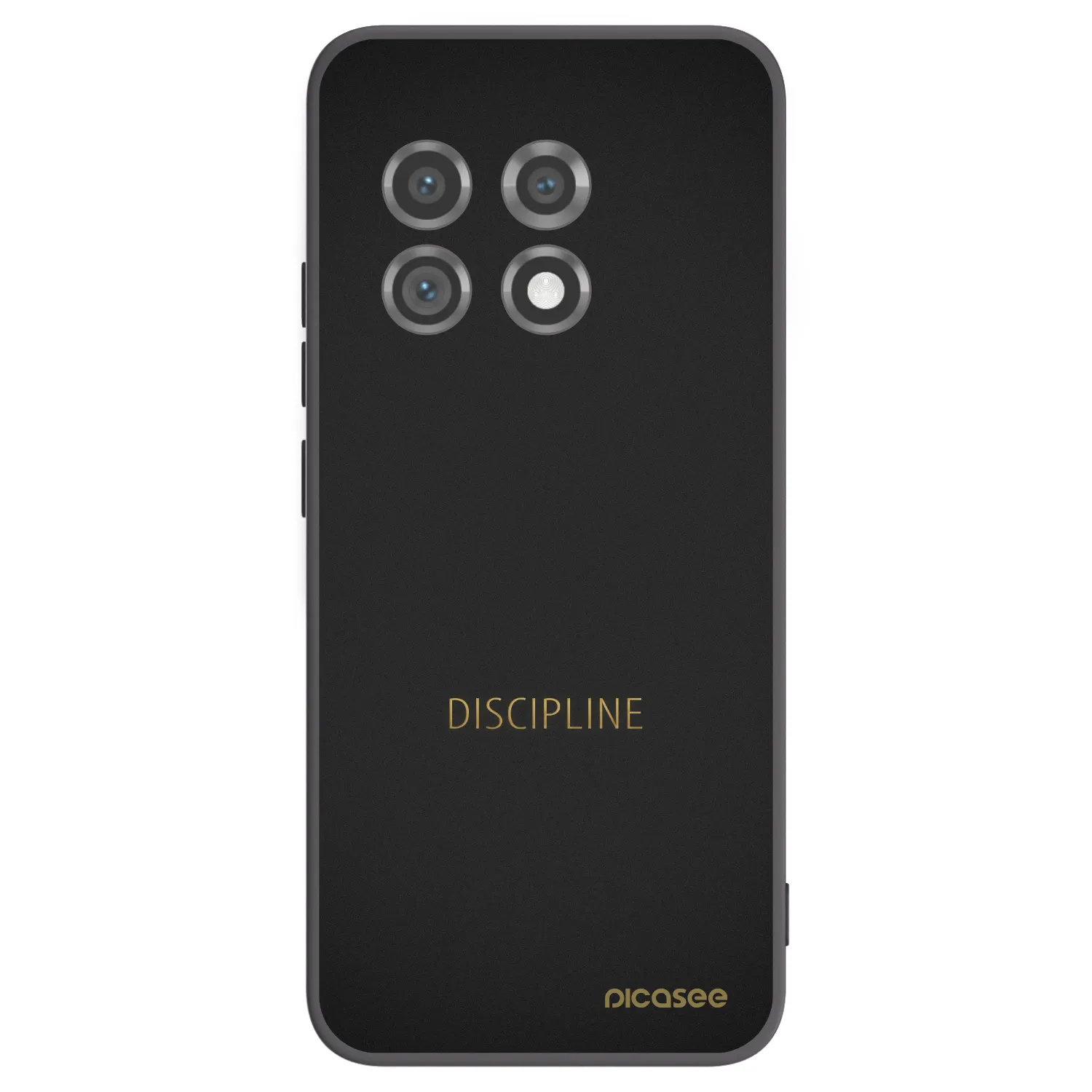 Picasee silikonski črni ovitek za OnePlus 11 5G - Discipline