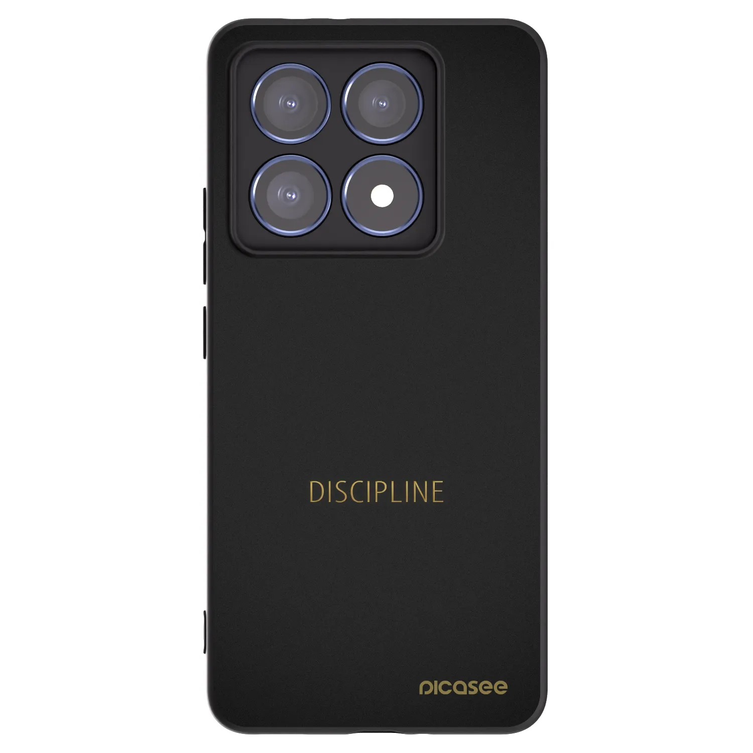 Picasee silikonski črni ovitek za Xiaomi 14T Pro - Discipline