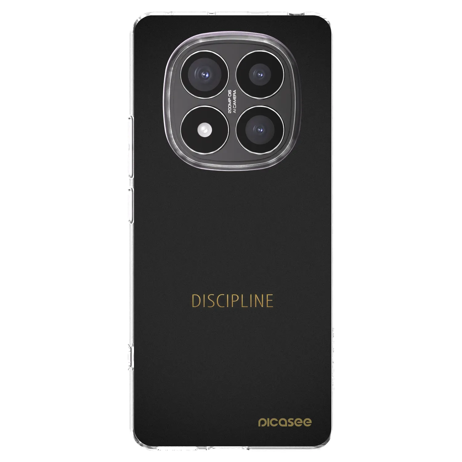 Picasee silikonski prozorni ovitek za Xiaomi Redmi Note 14 Pro+ 5G - Discipline
