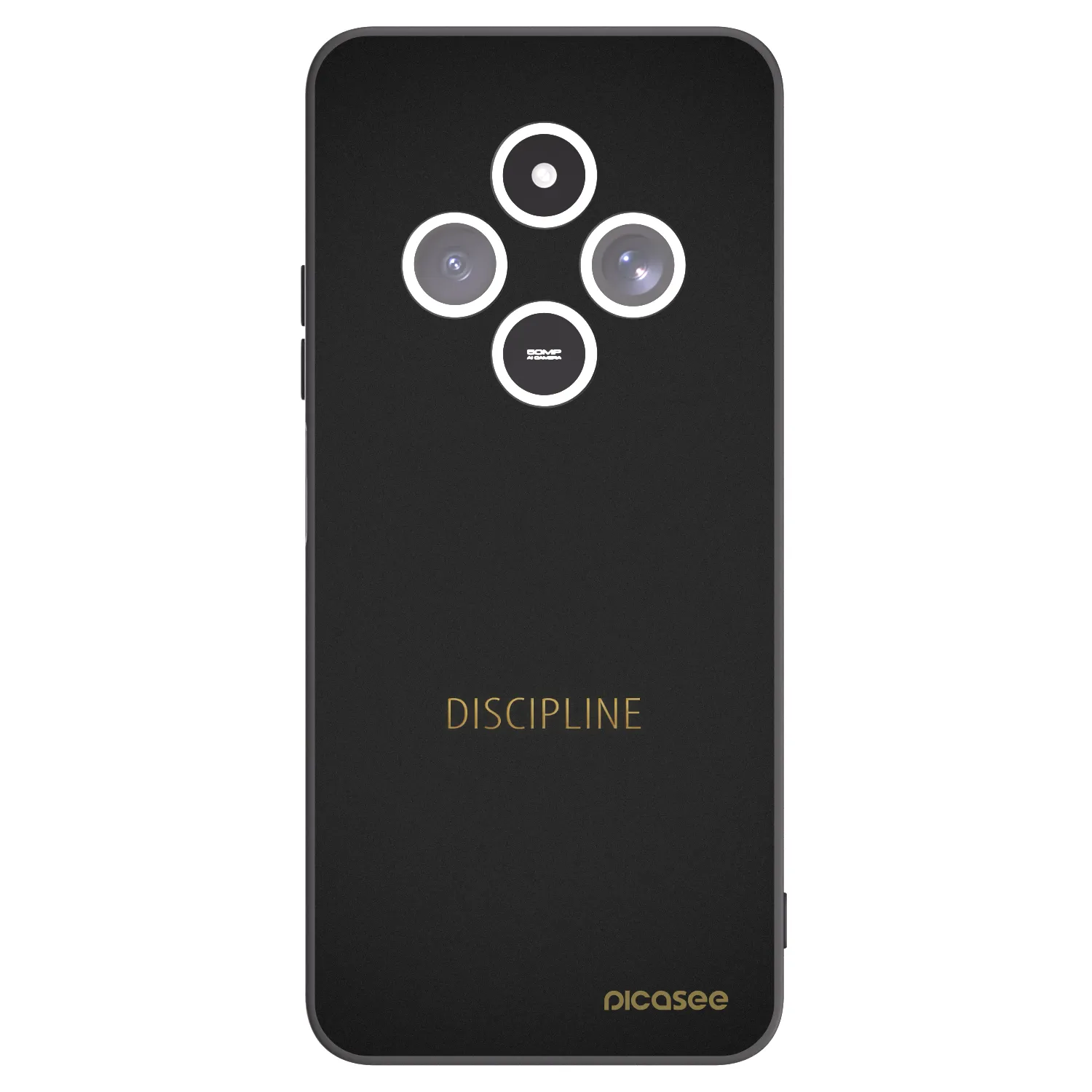 Picasee silikonski črni ovitek za Xiaomi Redmi 14C - Discipline