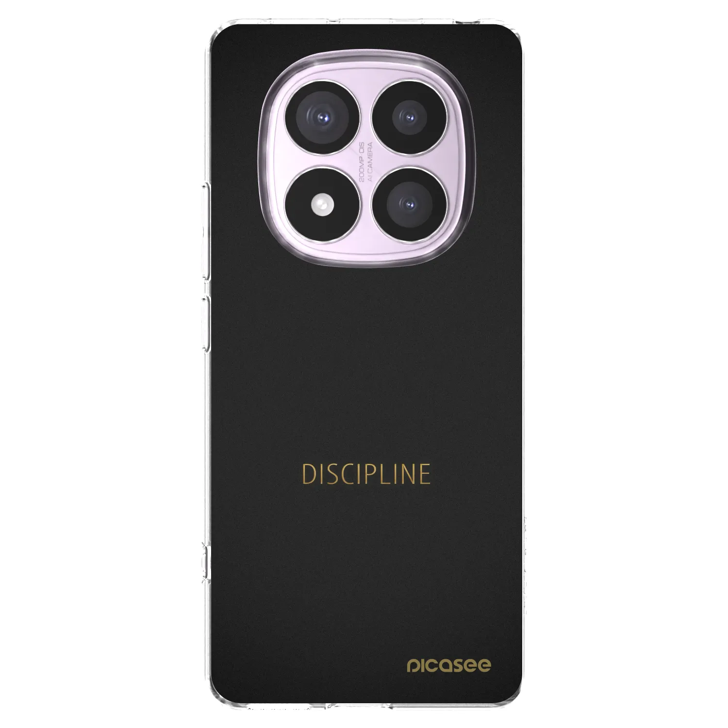 Picasee silikonski prozorni ovitek za Xiaomi Redmi Note 14 Pro 4G - Discipline